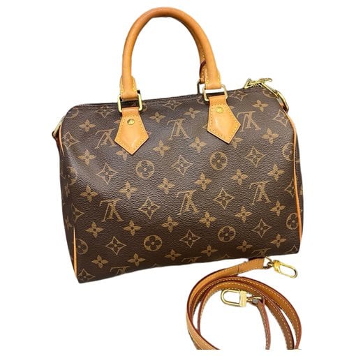 Speedy leather handbag