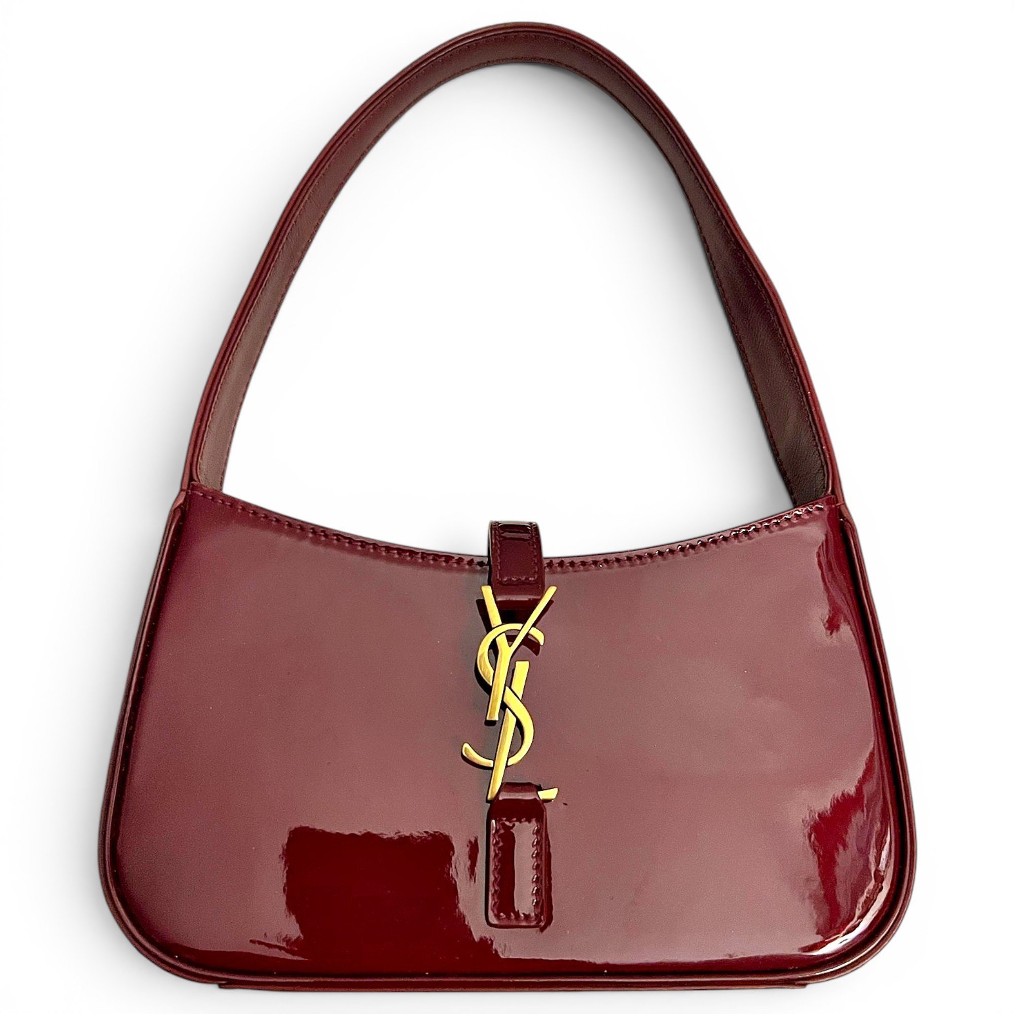 Le 5 à 7 patent leather handbag