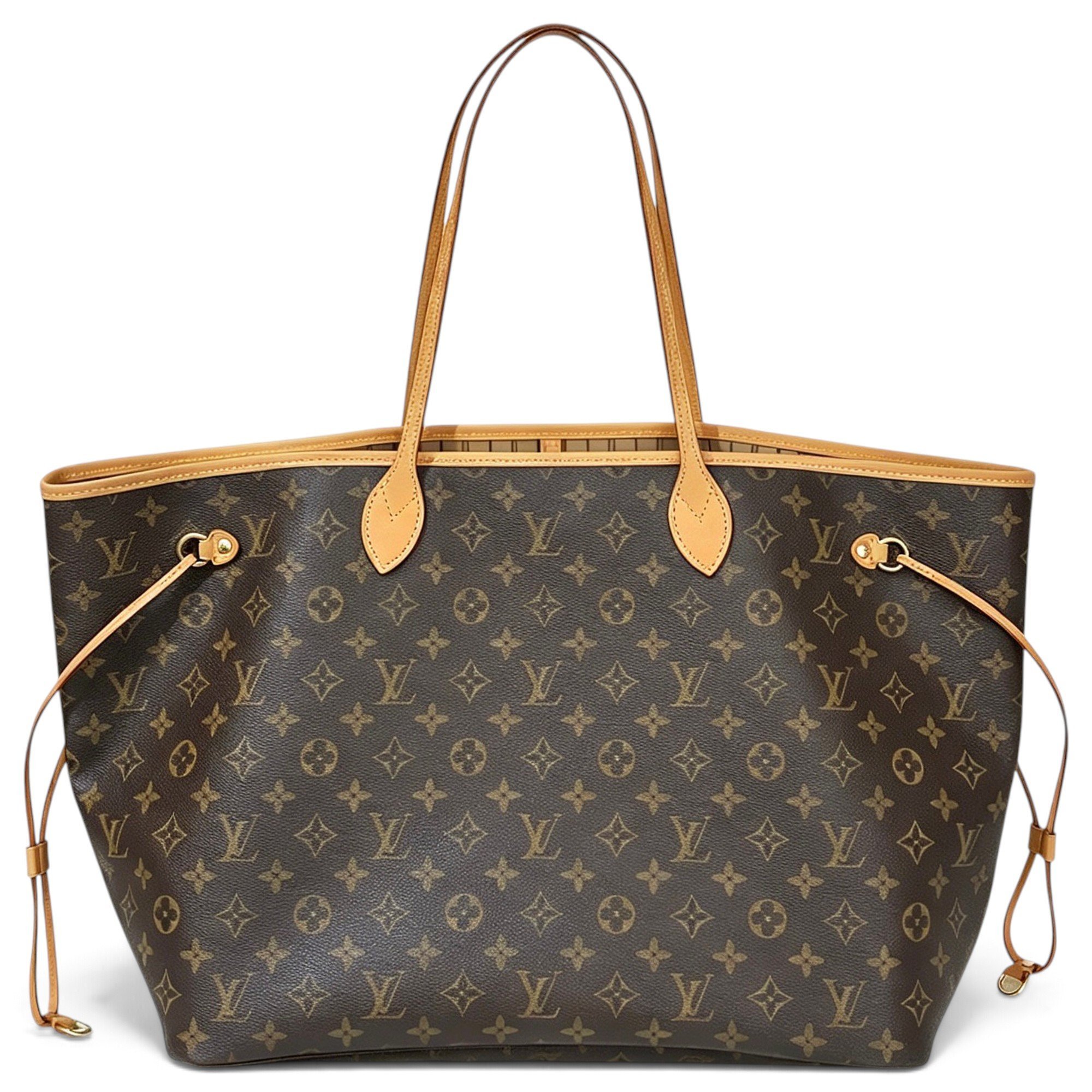 Neverfull leather tote
