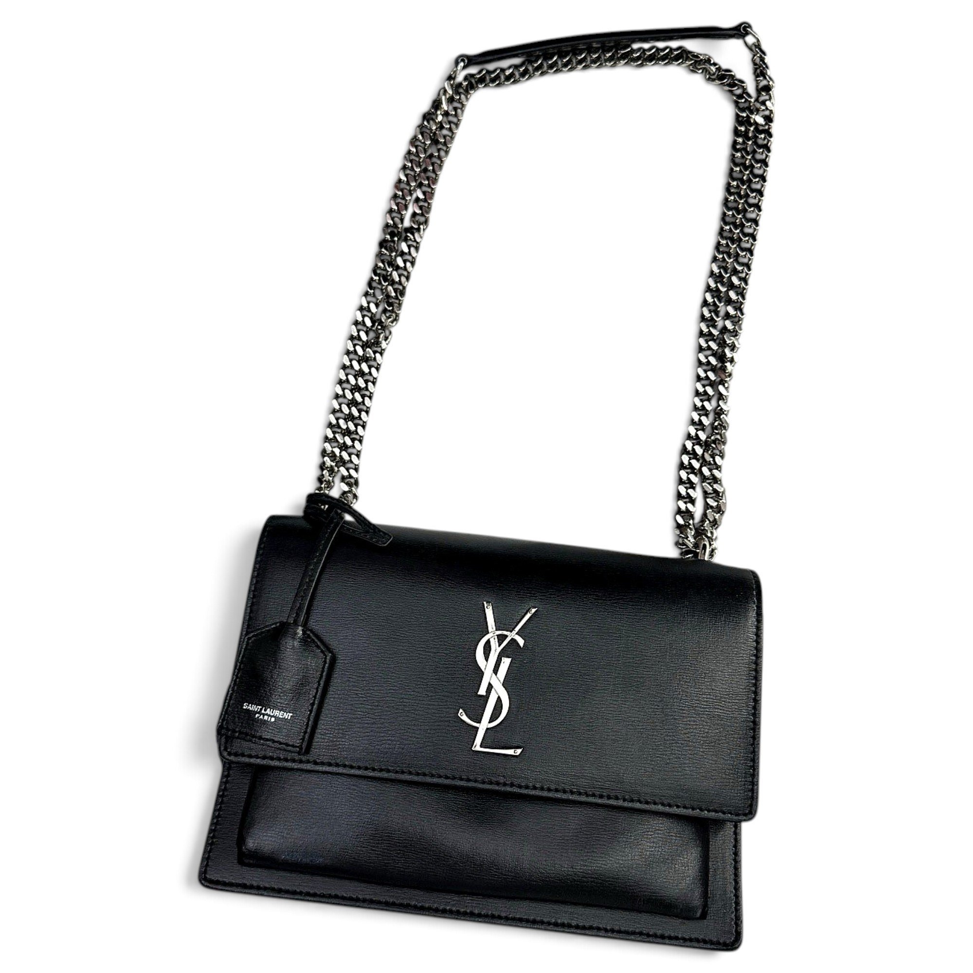 Sunset leather handbag