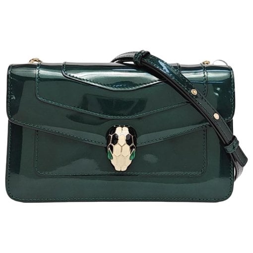 Patent leather crossbody bag