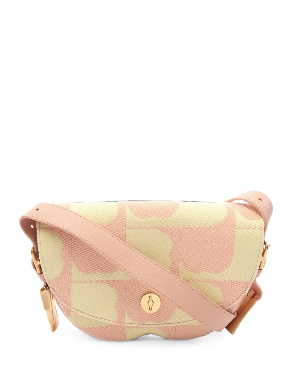 2010s Chess leather-trim shoulder bag