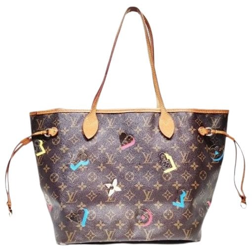 Neverfull leather handbag