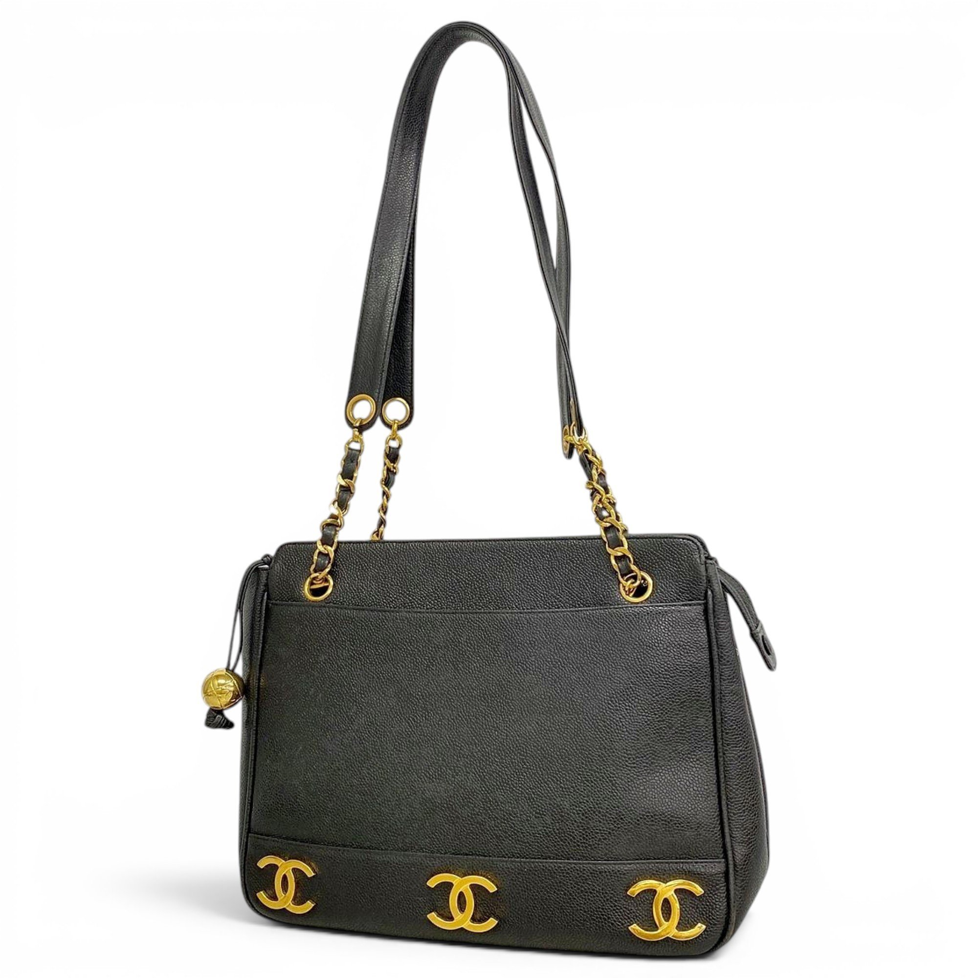 Leather tote