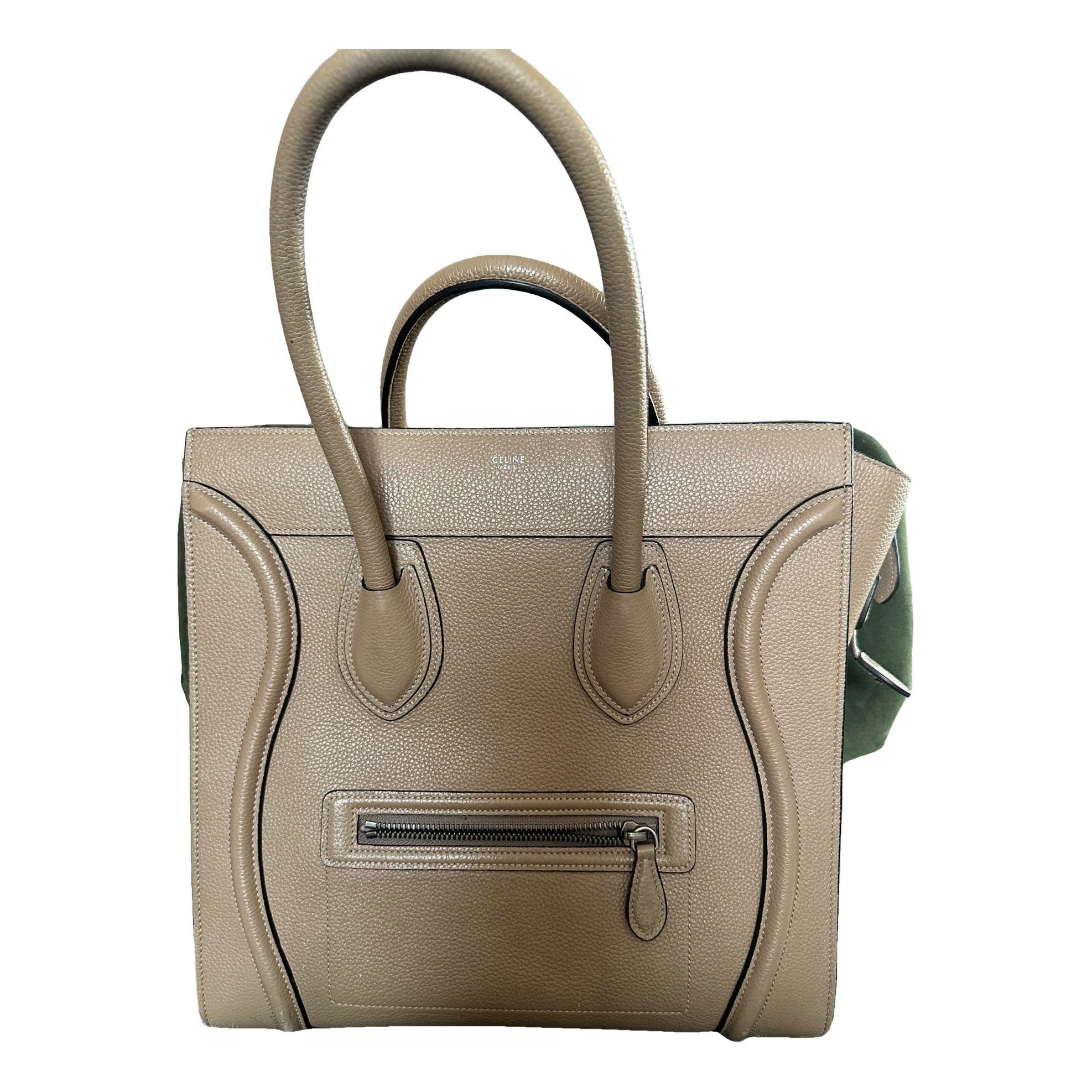 Nano Luggage leather handbag