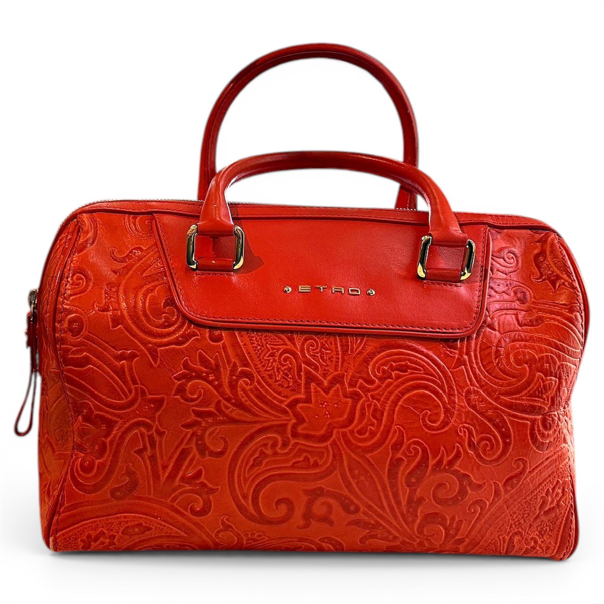 Leather satchel