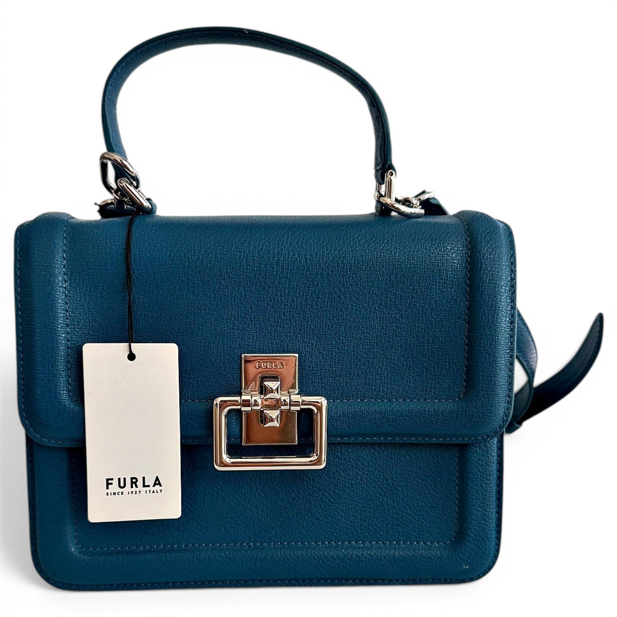 Leather crossbody bag