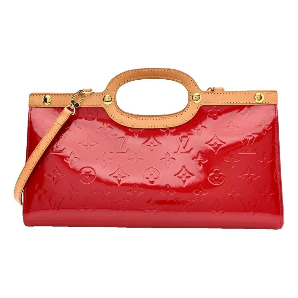 Roxbury patent leather handbag