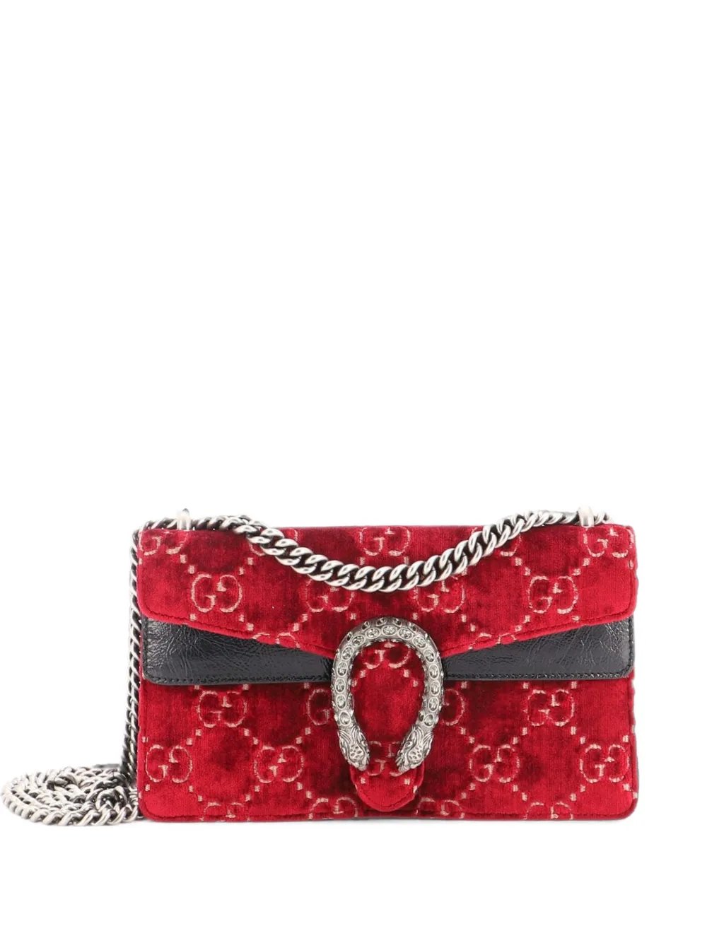 Dionysus Bag GG Velvet Mini shoulder bag