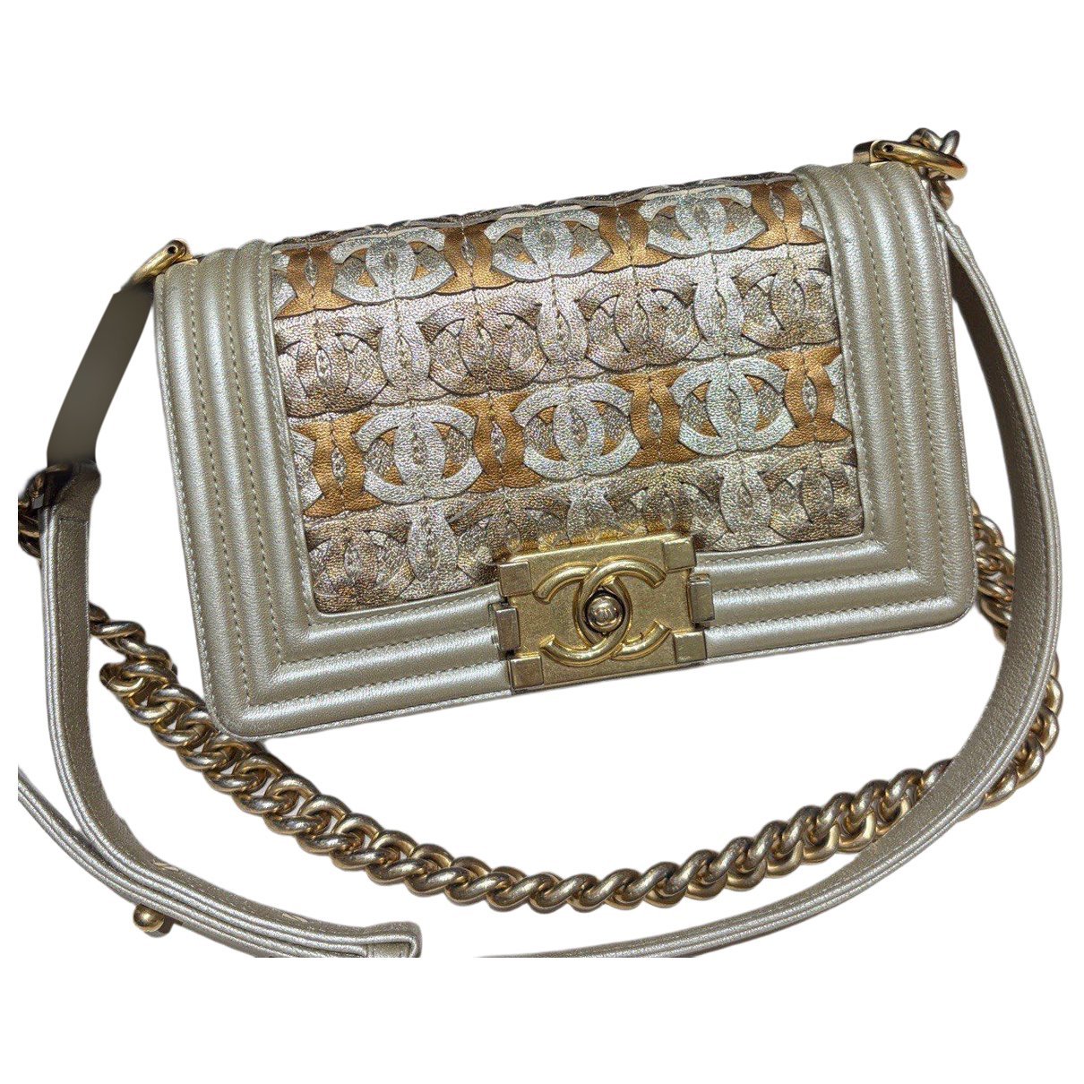 Boy leather crossbody bag