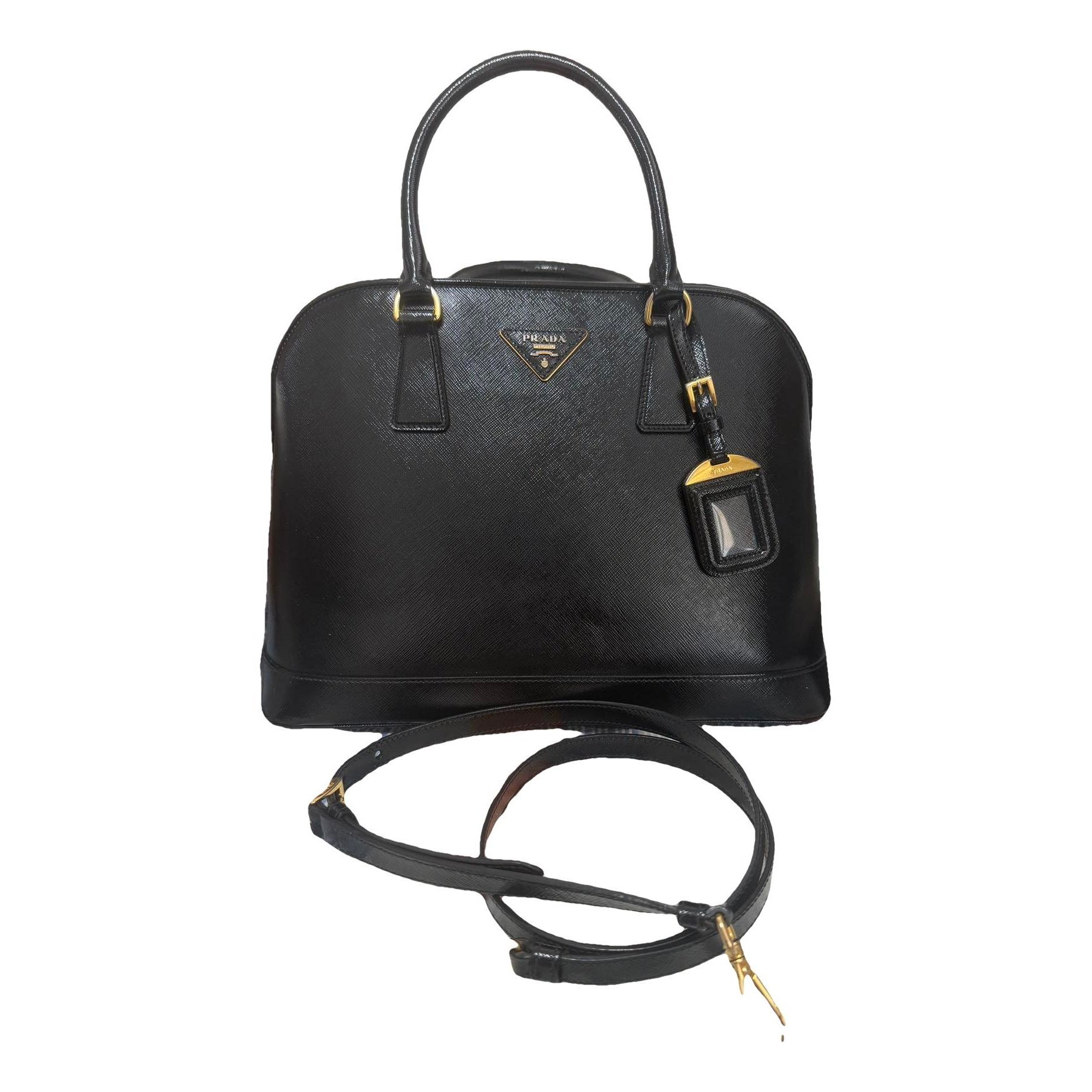 Promenade pony-style calfskin handbag
