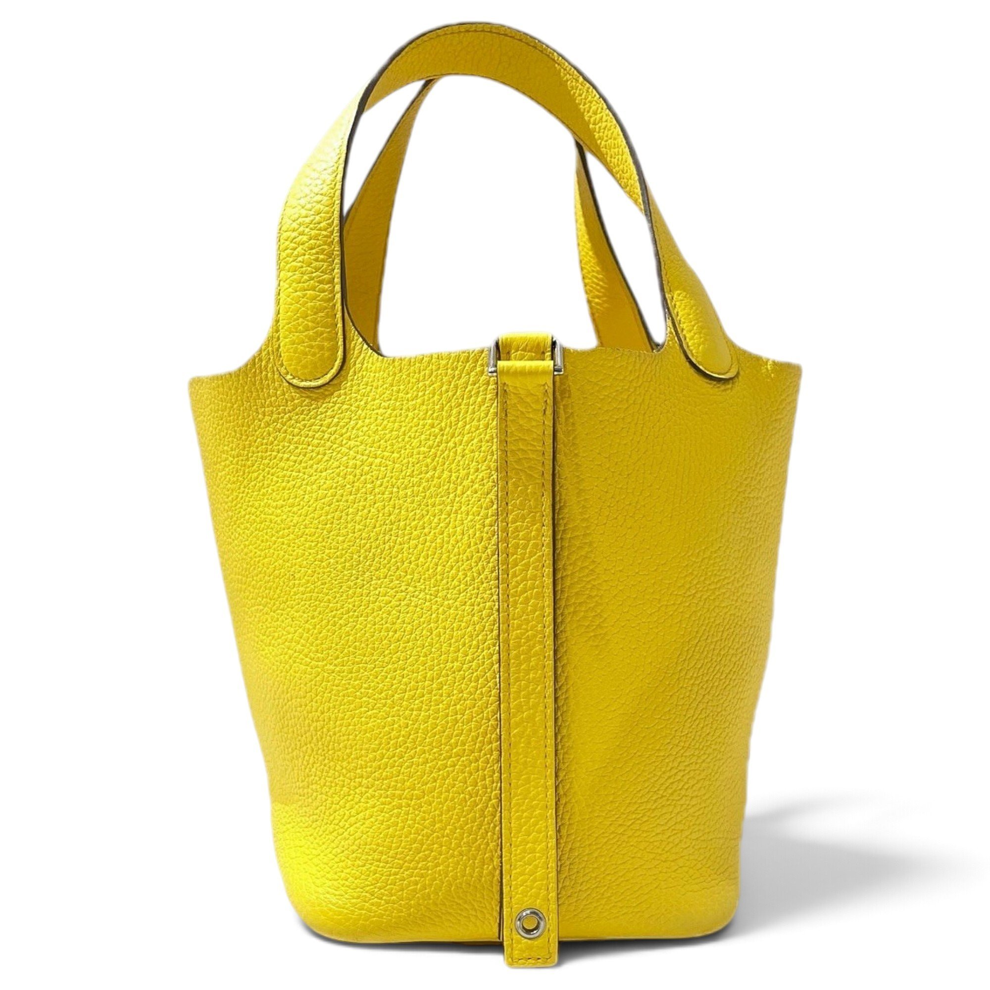 Picotin leather handbag
