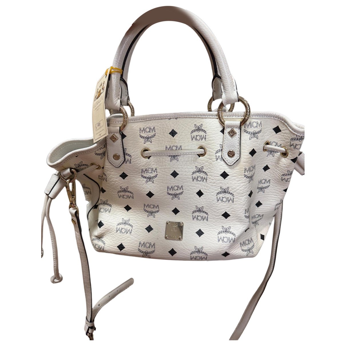 Heritage Drawstring leather crossbody bag