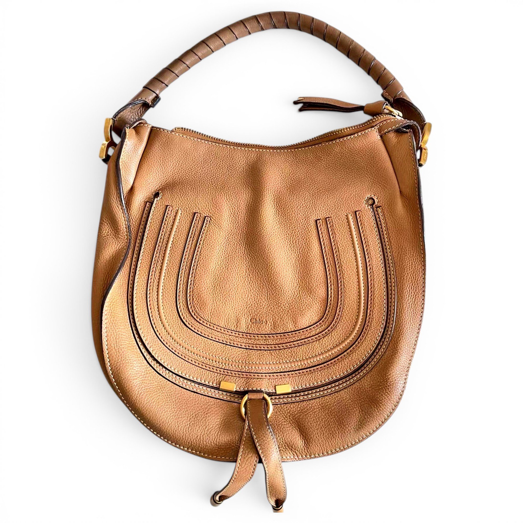 Marcie leather handbag