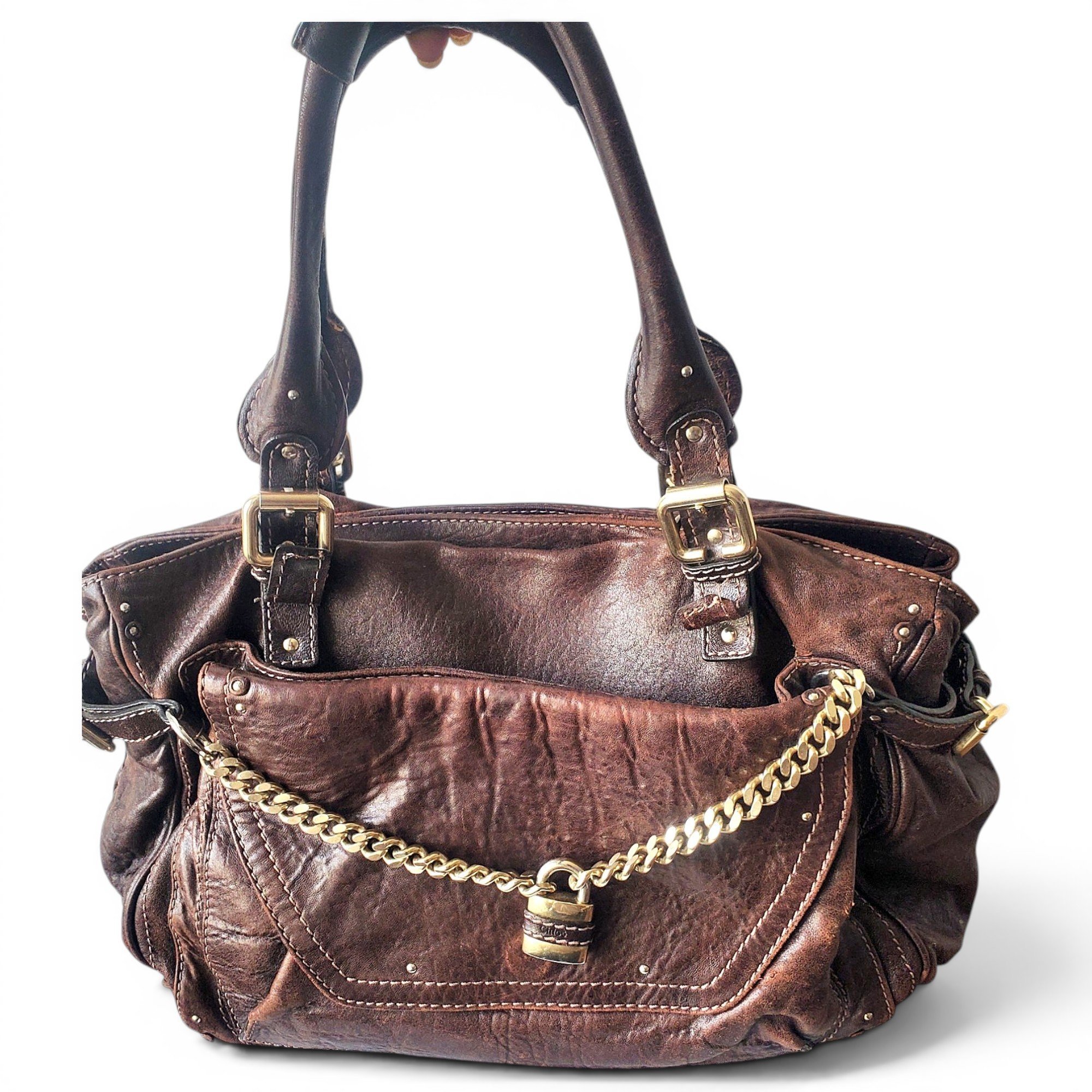 Paddington leather handbag