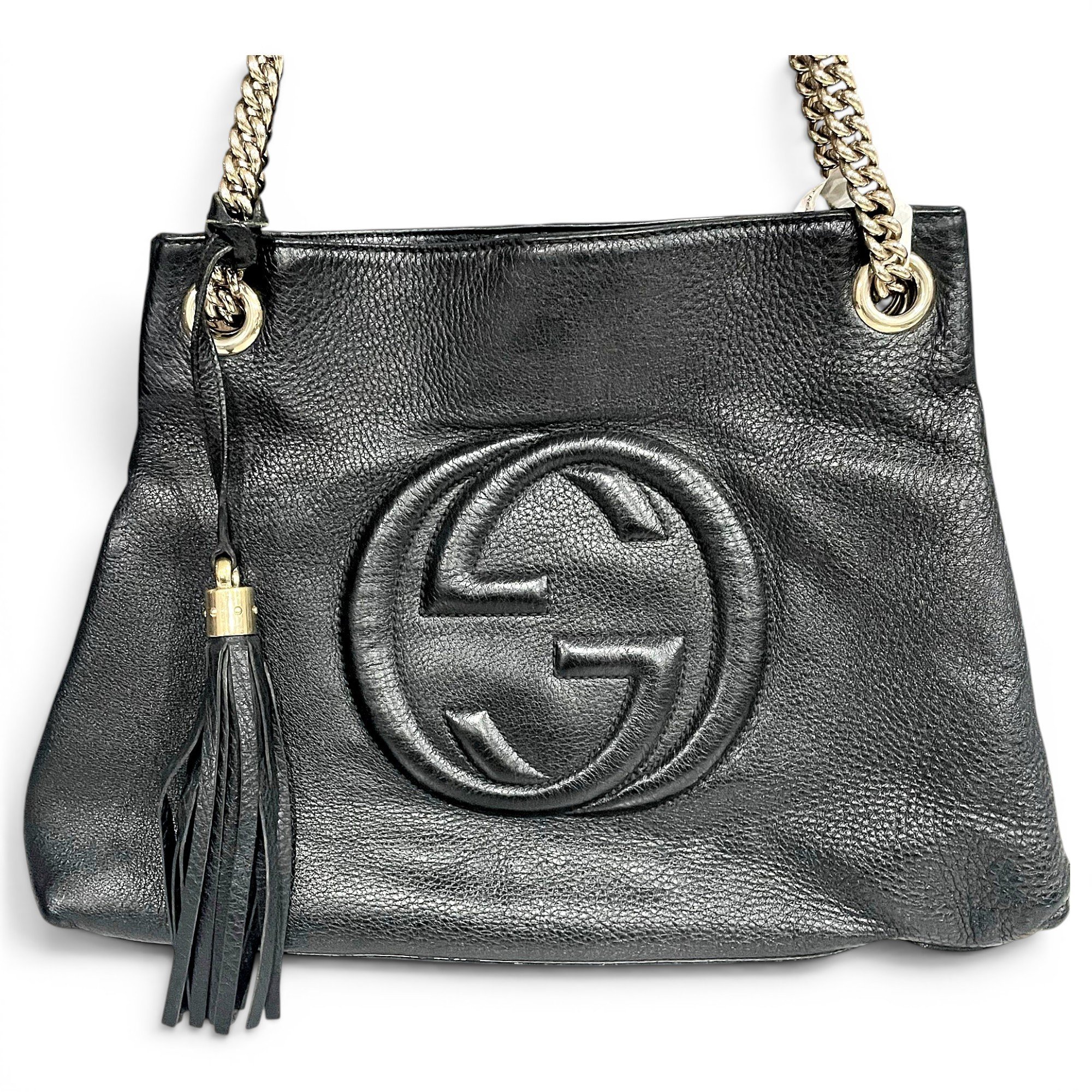 Soho leather tote