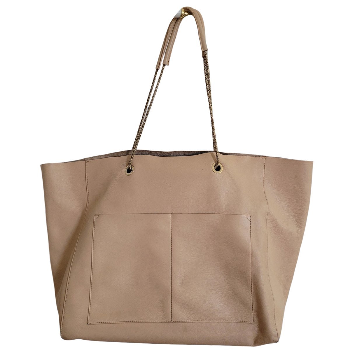 Gaby leather tote