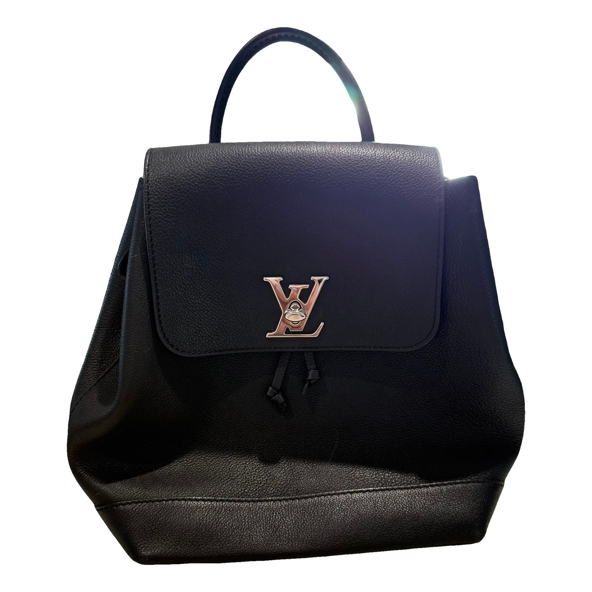 Leather backpack