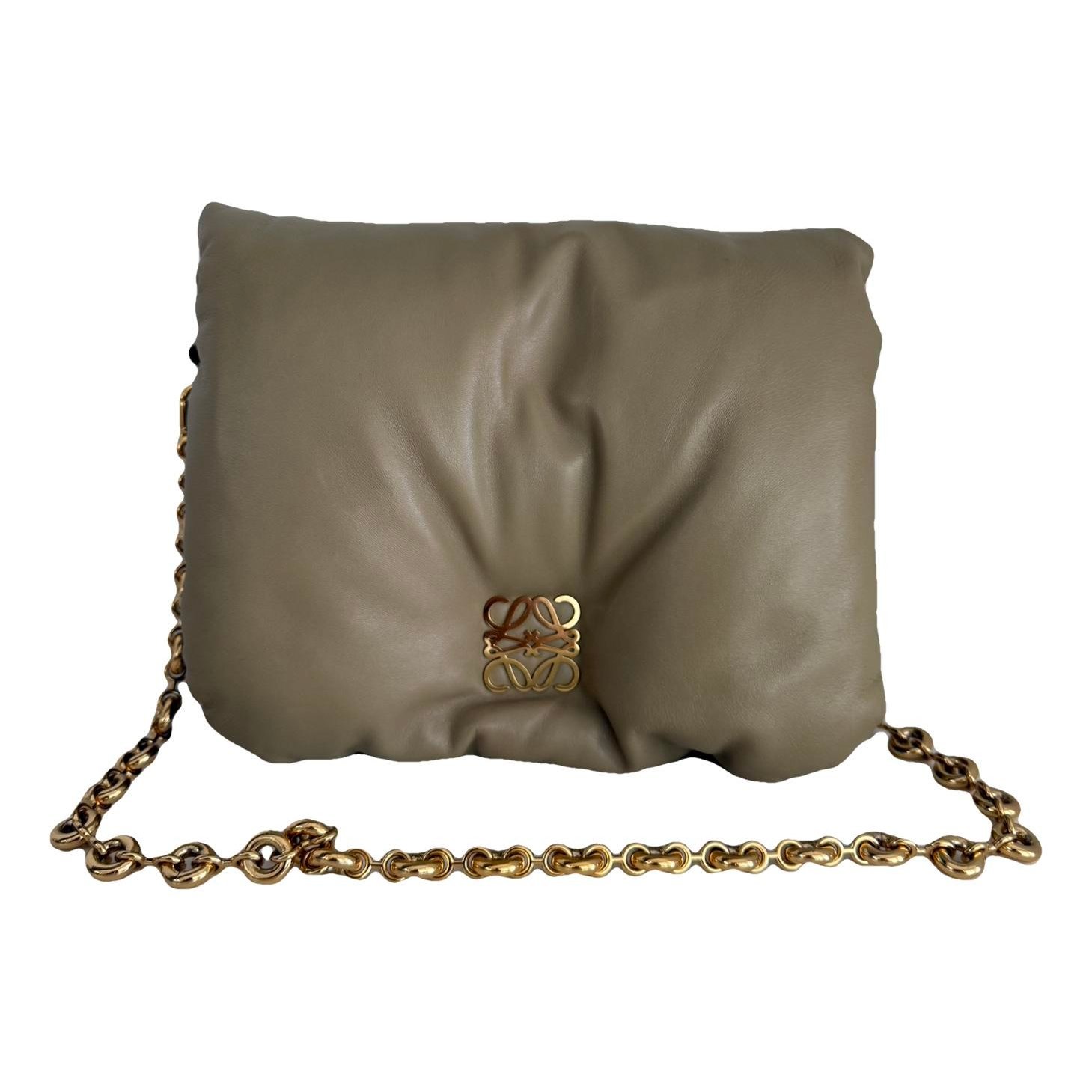 Goya Puffer leather handbag