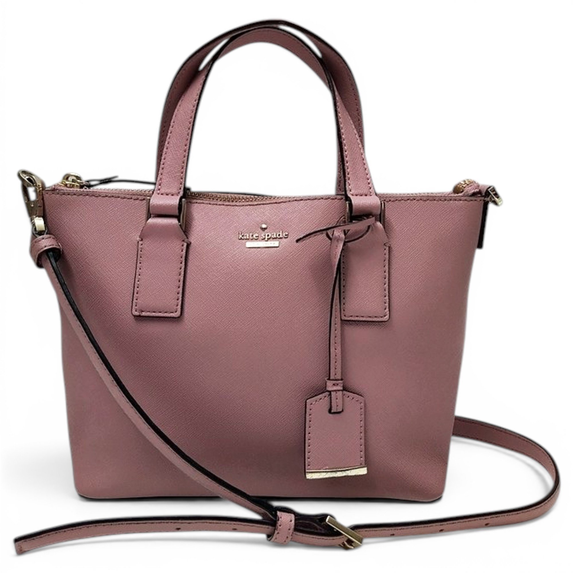 Leather satchel