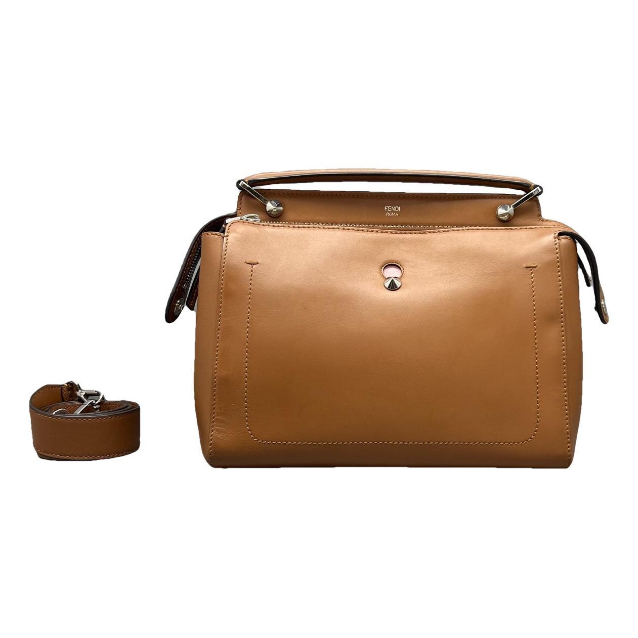 Dot Com leather handbag