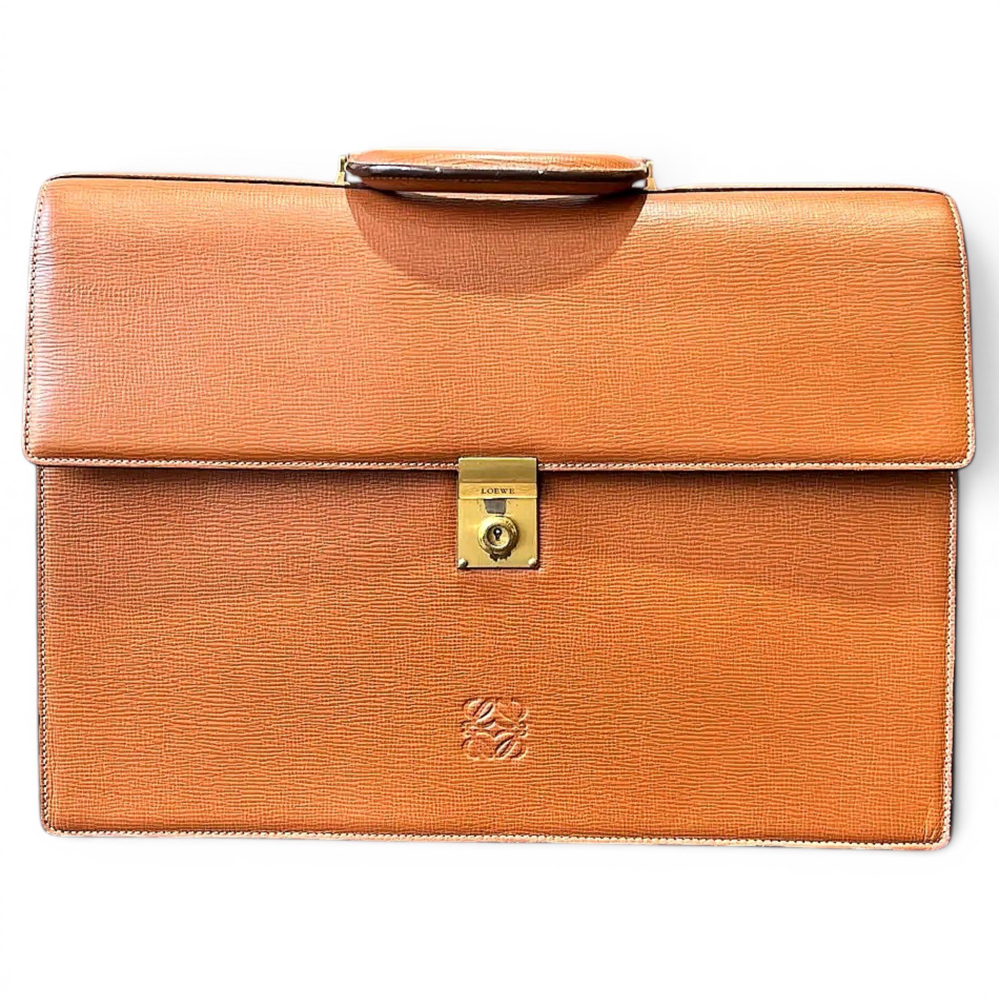Leather satchel