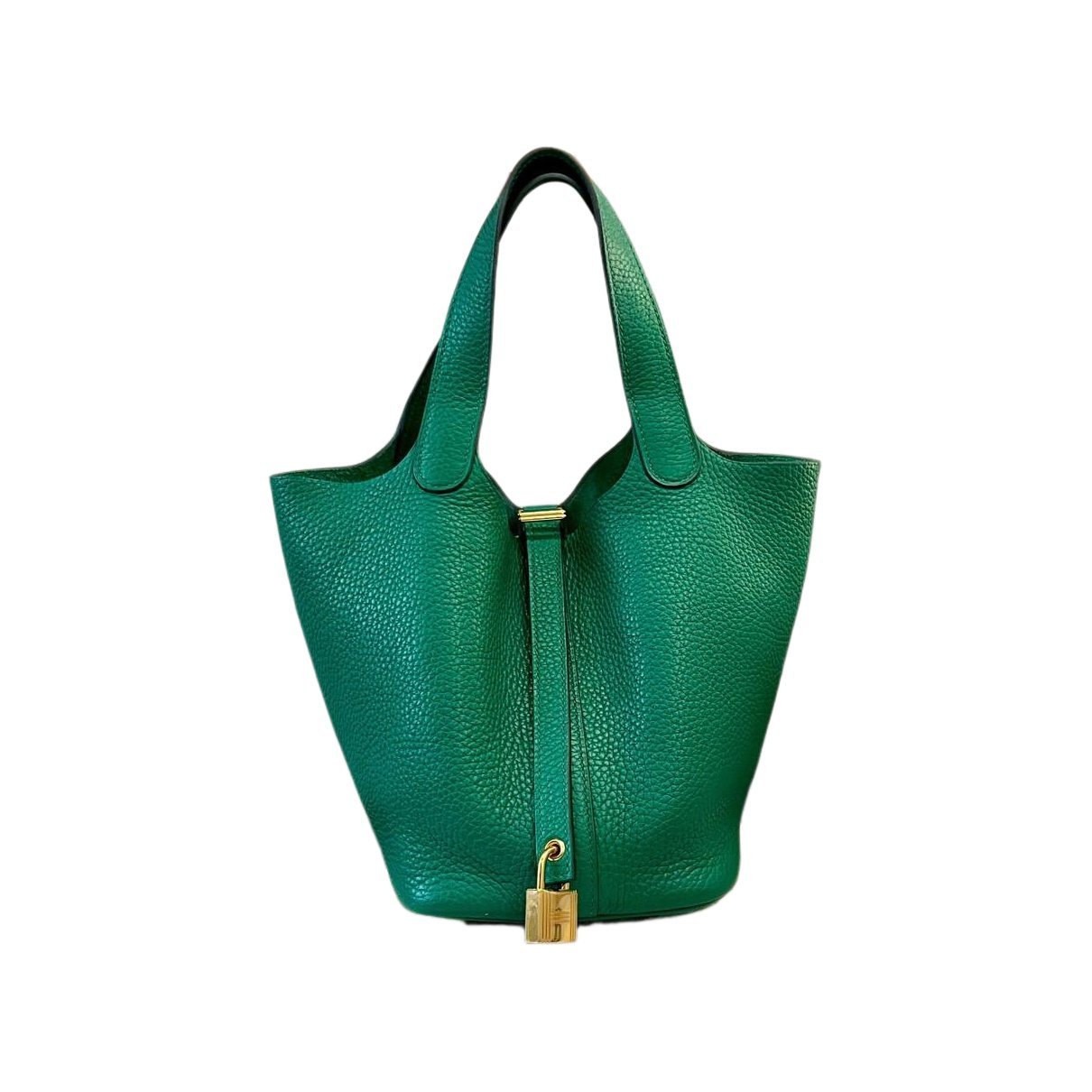 Picotin leather handbag