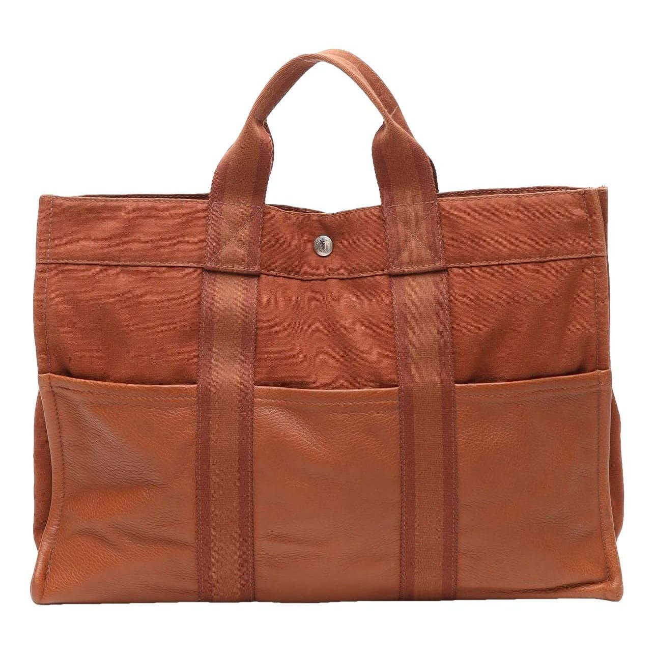 Herline leather tote