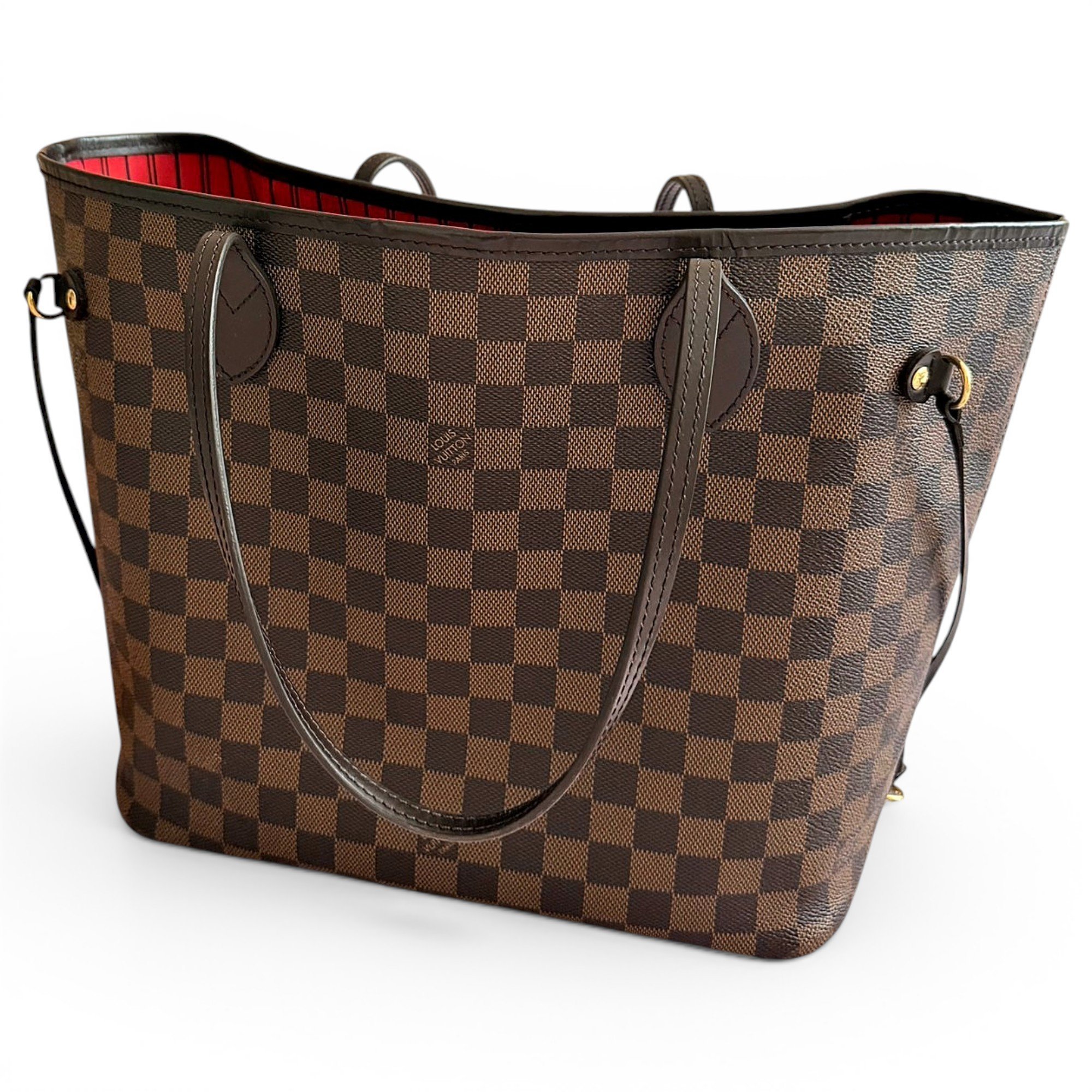 Neverfull leather tote