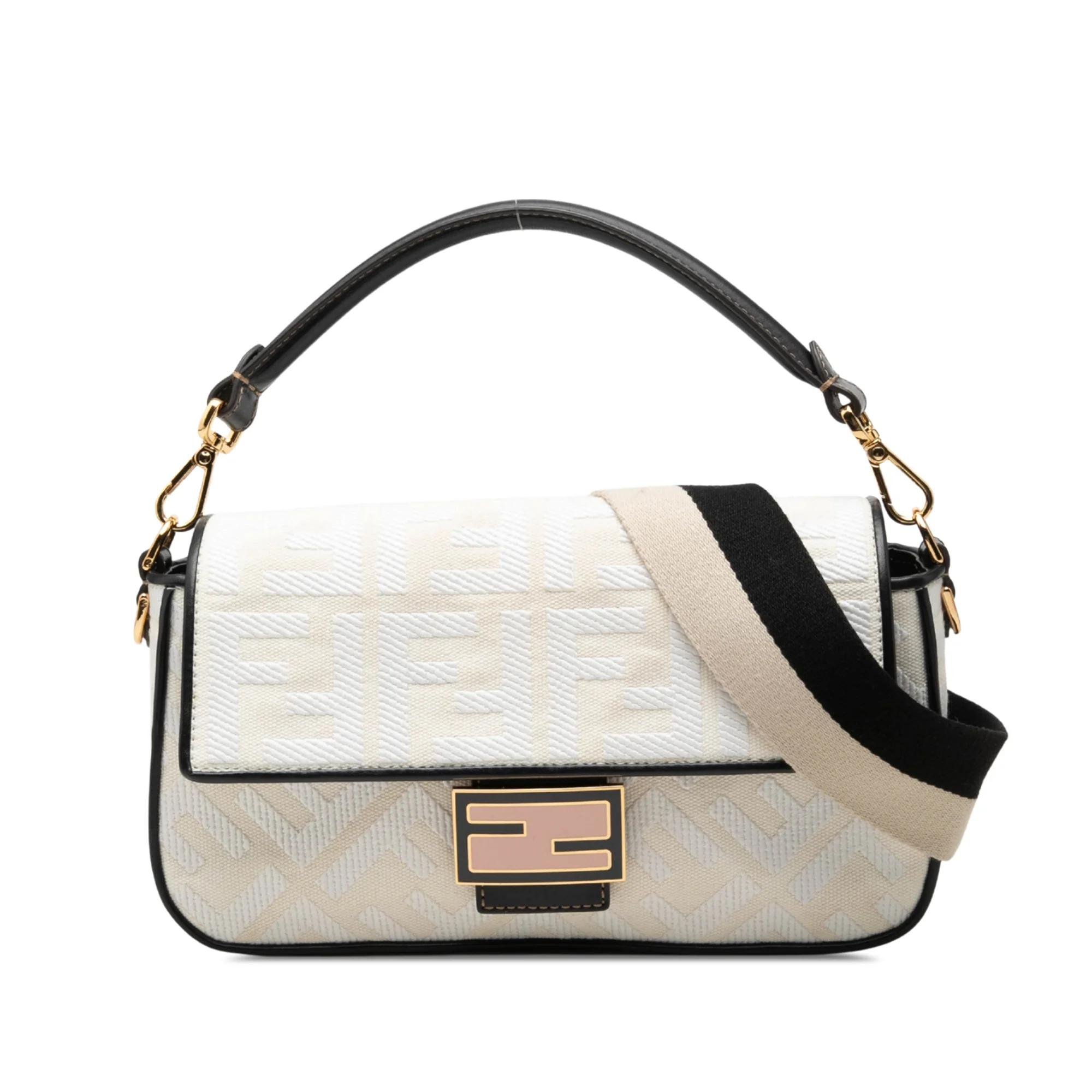 Baguette leather handbag