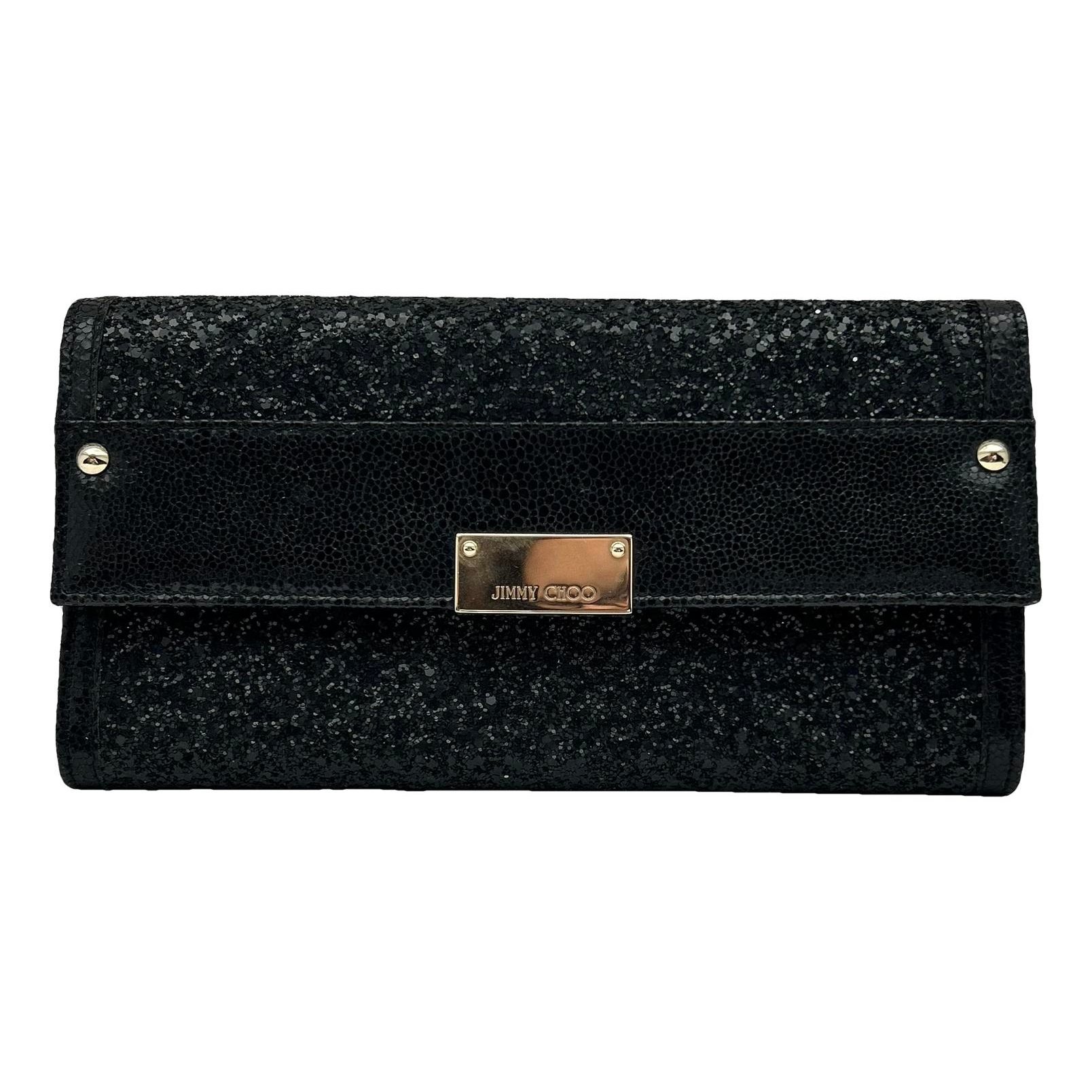 Glitter clutch bag