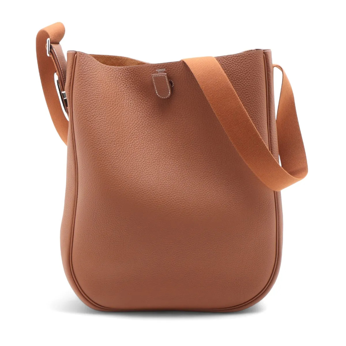 Hermès Ancrage Togo Gold Silver Metal Fittings