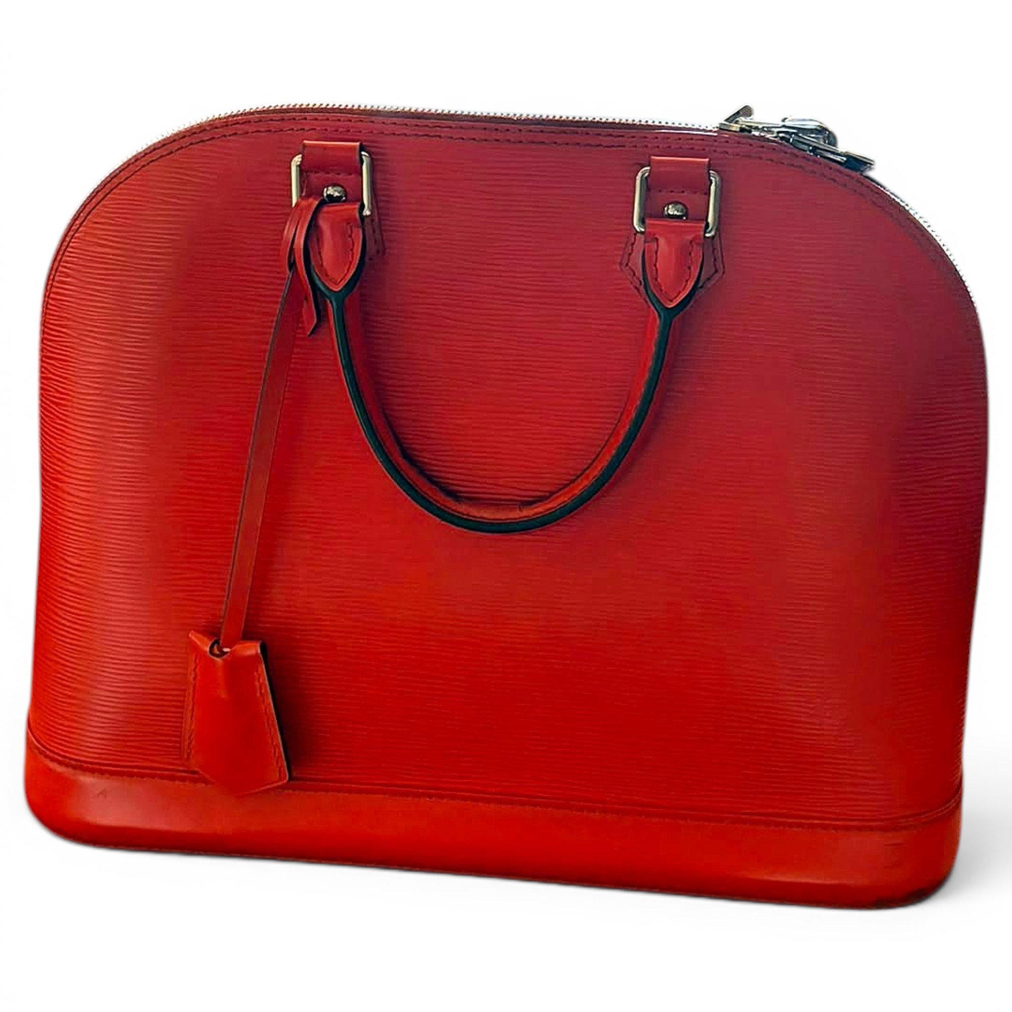 Louis Vuitton Alma BB leather handbag