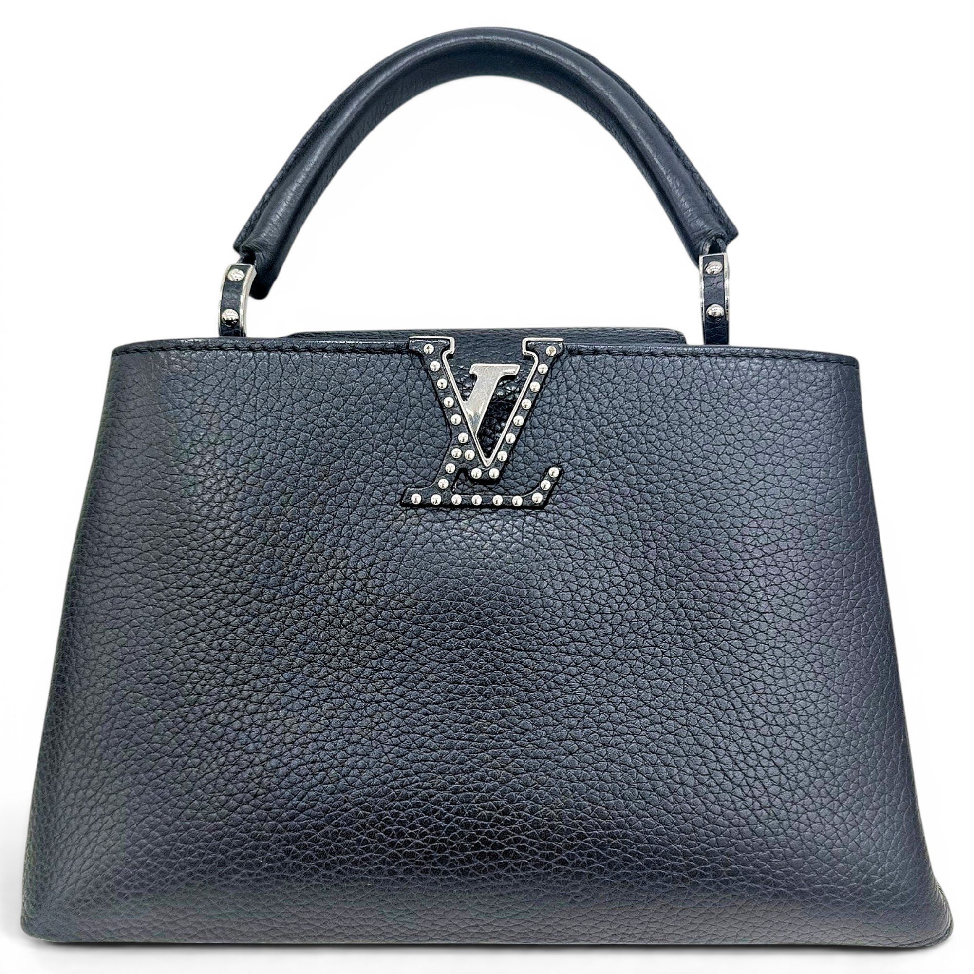 Capucines leather handbag