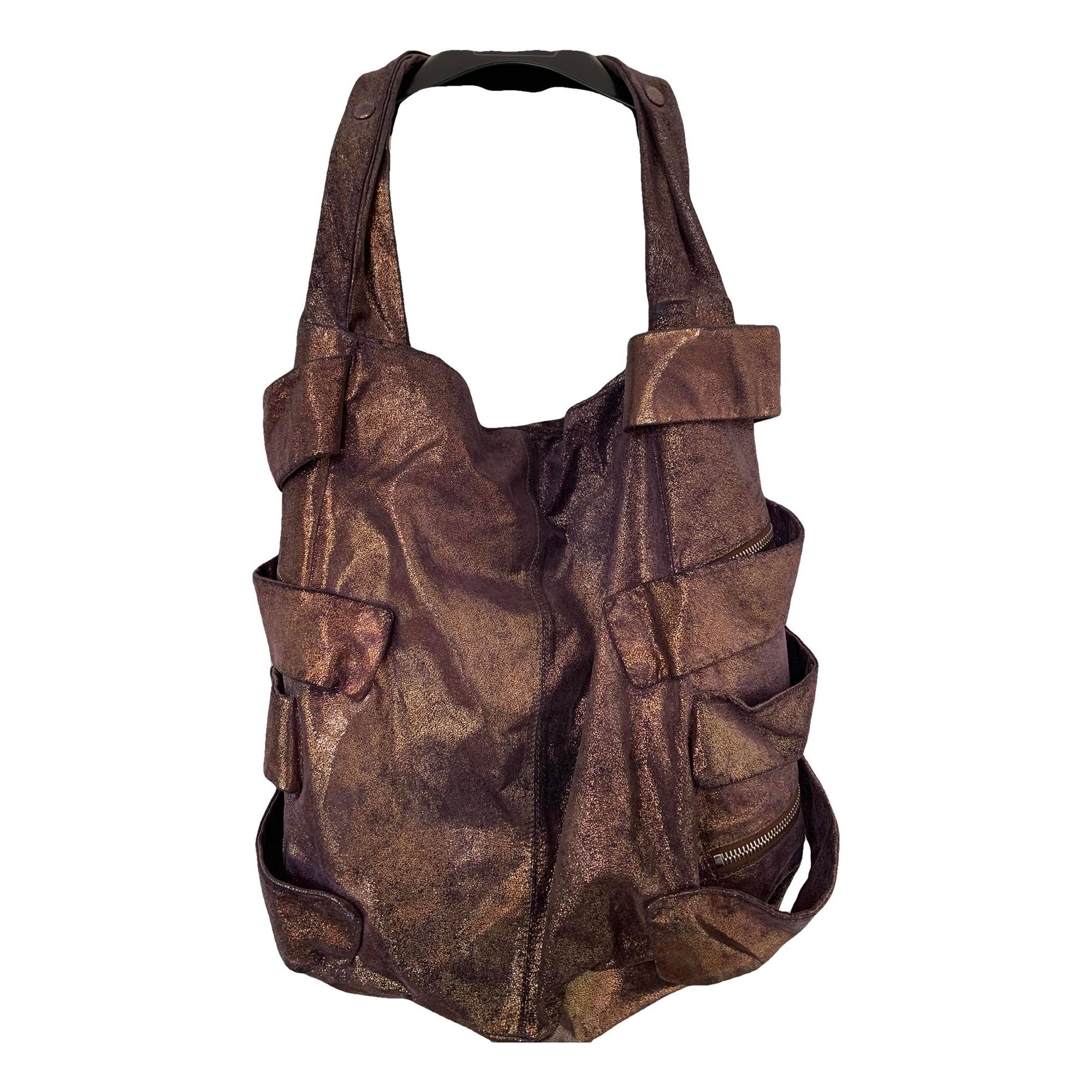 Leather handbag