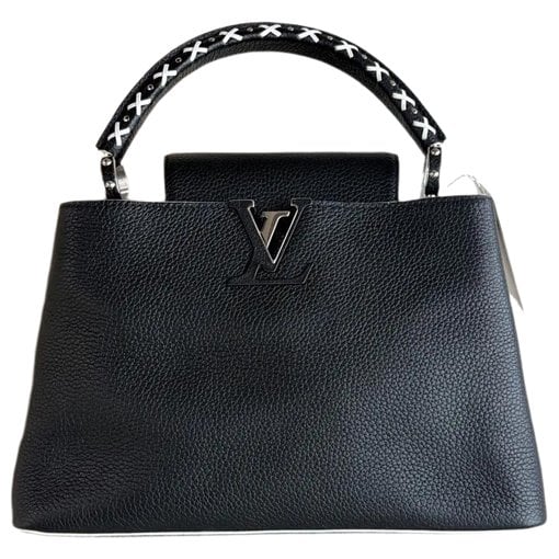 Capucines leather handbag
