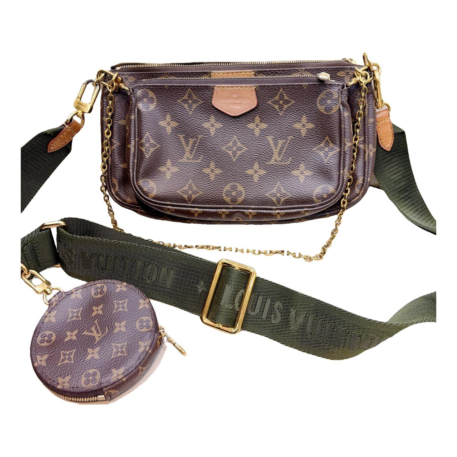 Multi Pochette Accessoires leather handbag