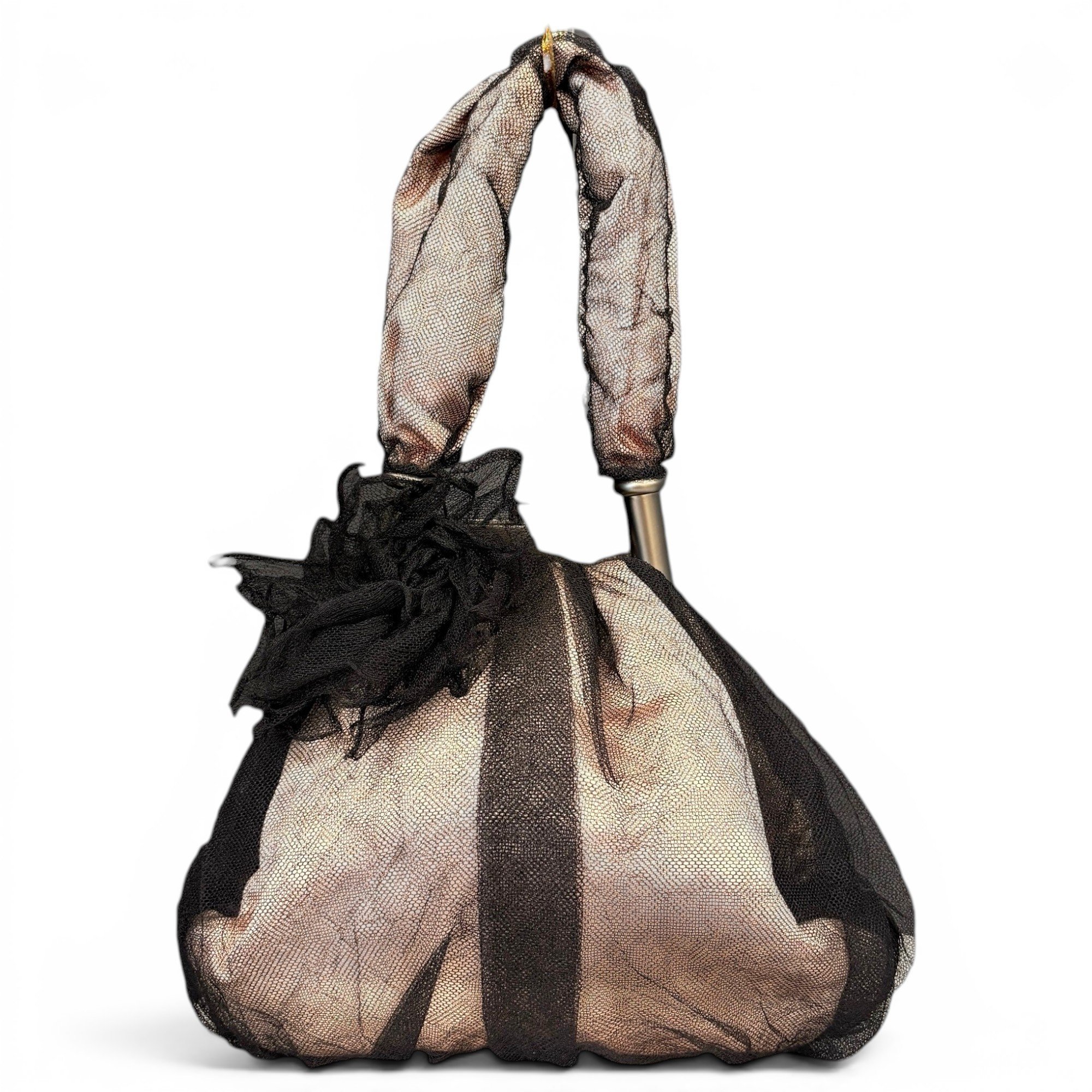 Silk handbag