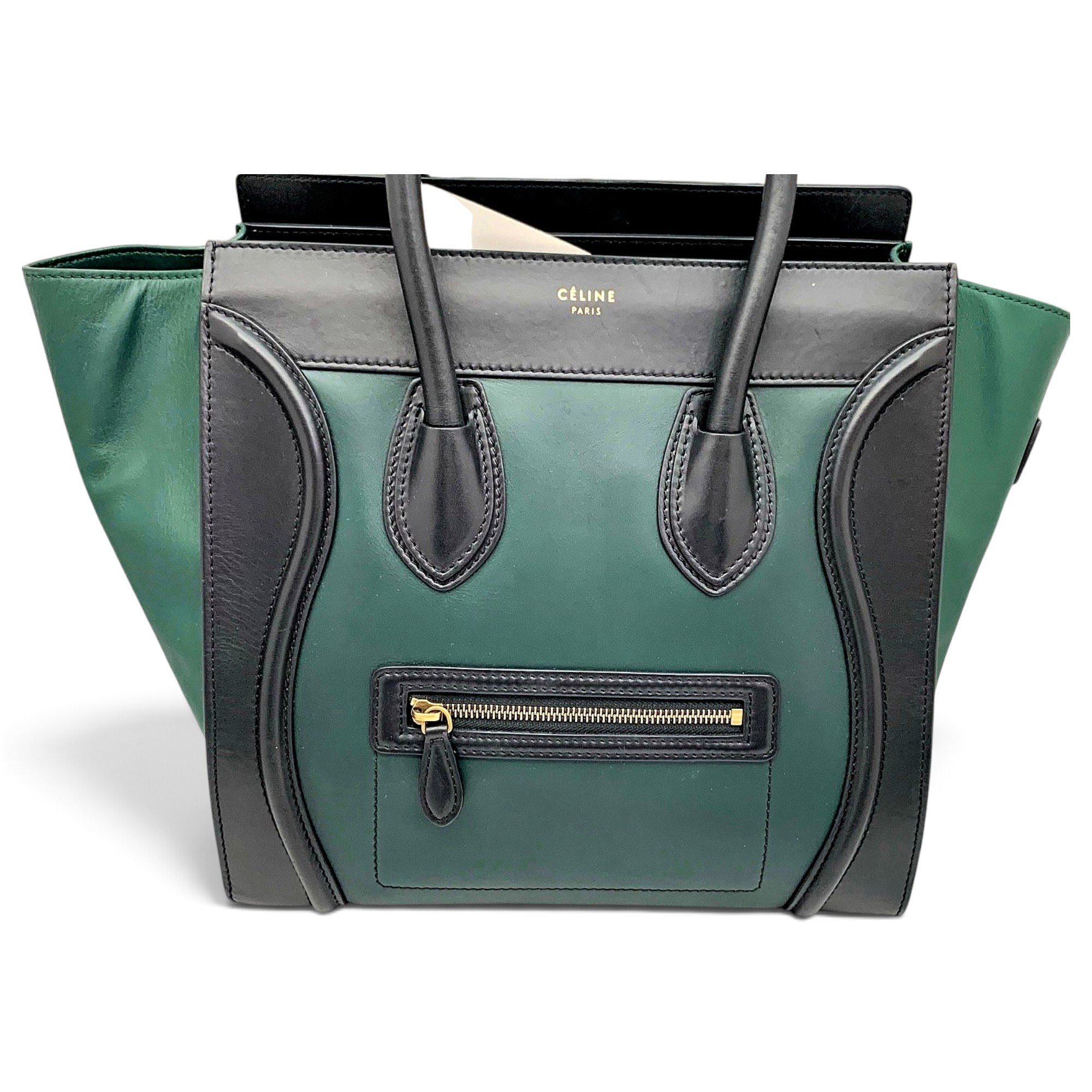 Luggage leather handbag
