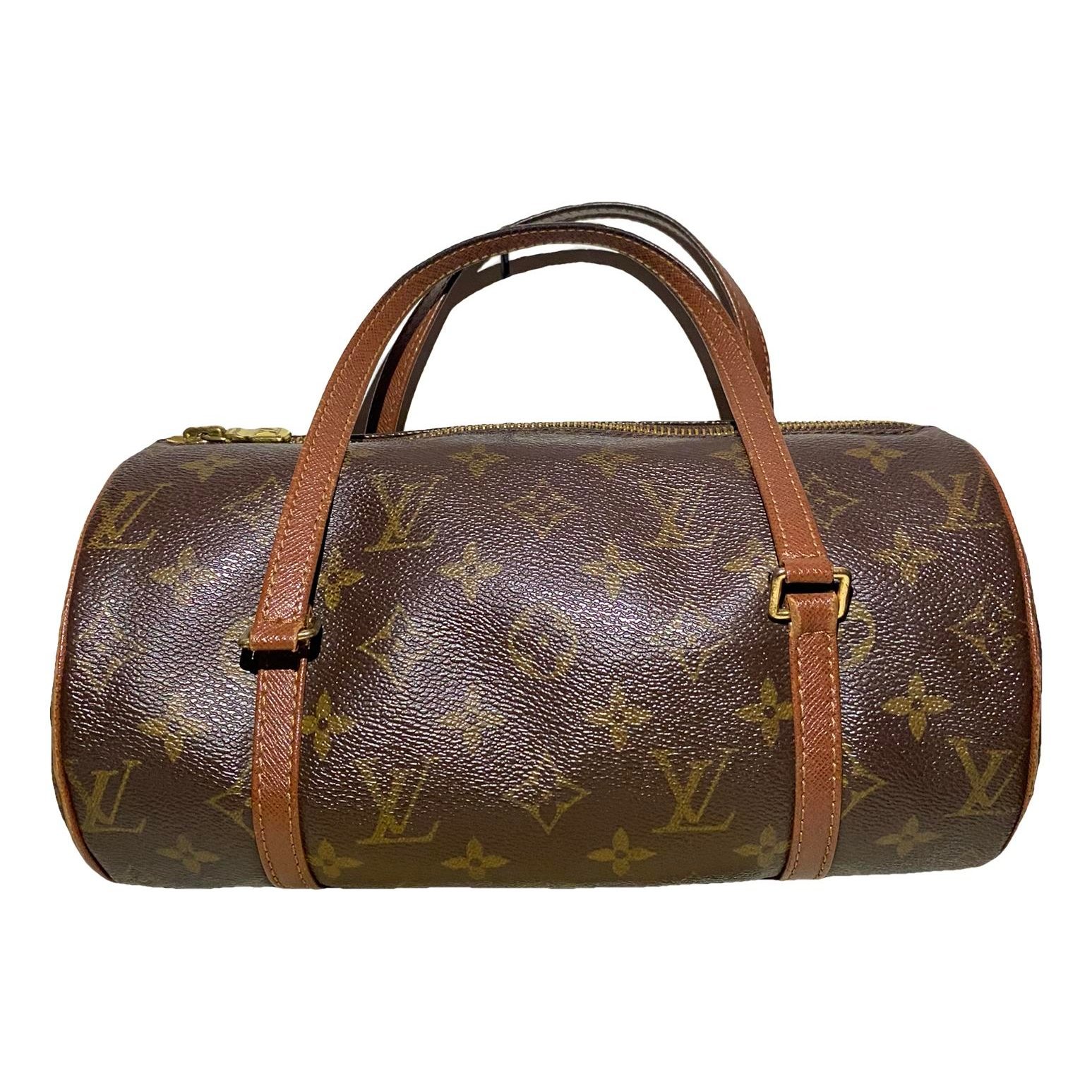 Papillon leather handbag