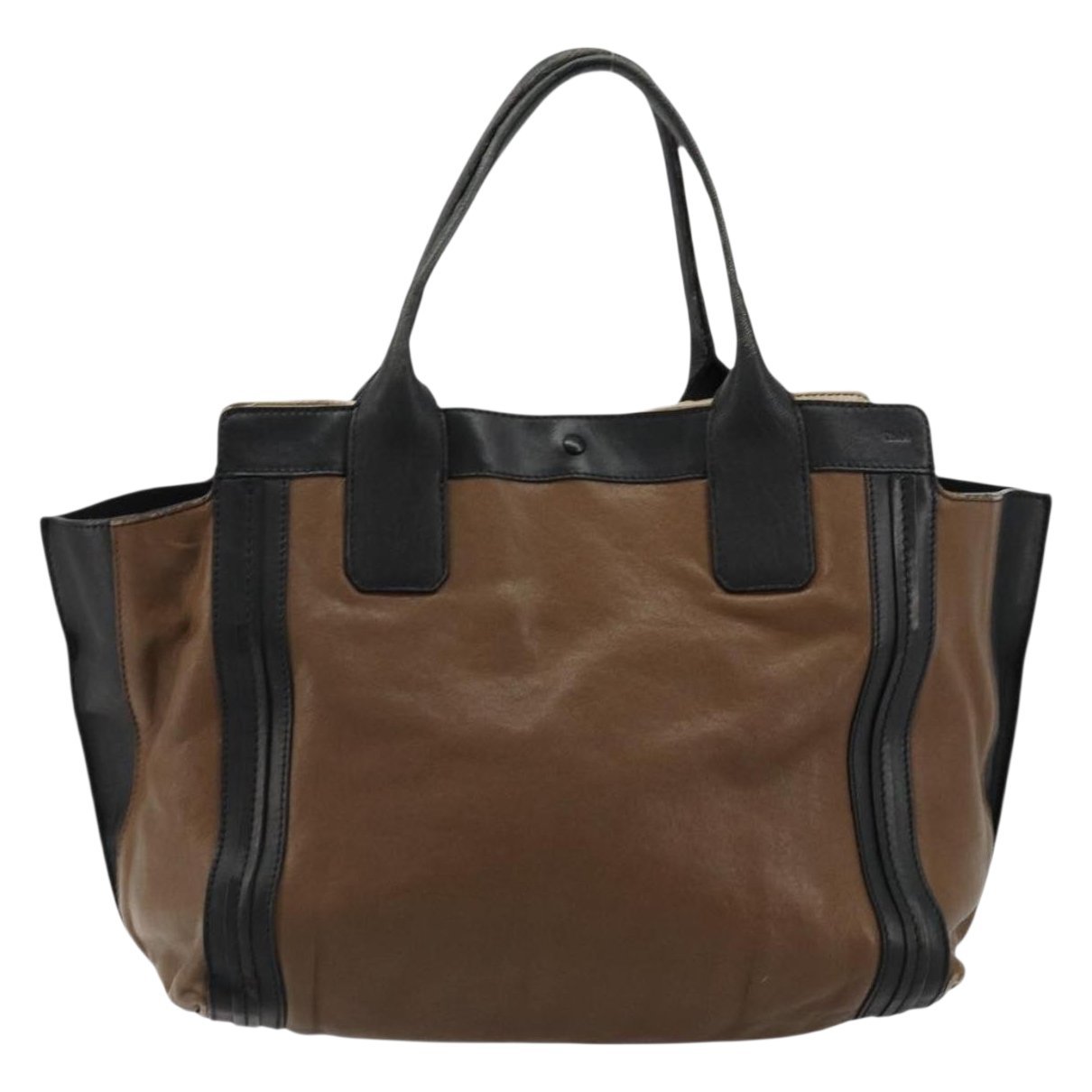 Leather tote