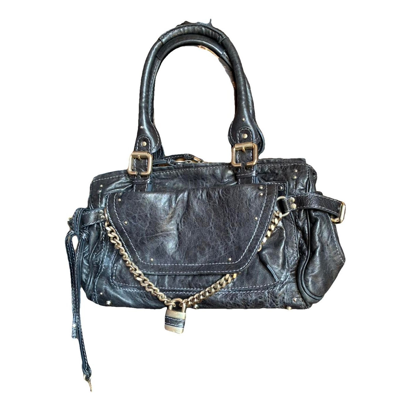 Leather handbag