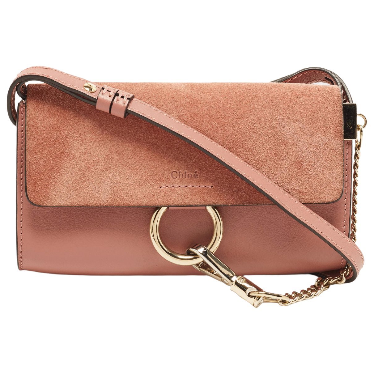 Faye leather handbag