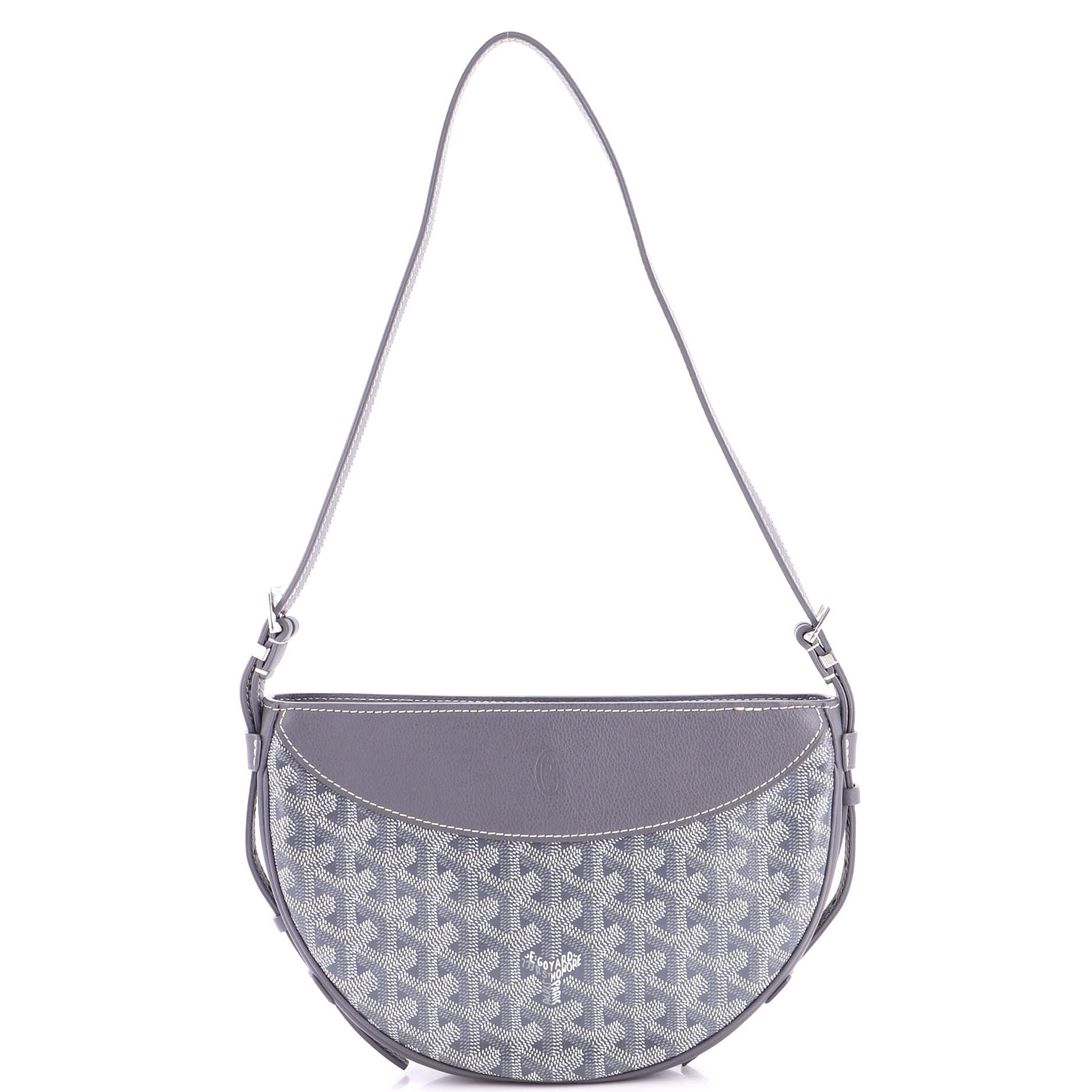 Goyard Hirondelle Shoulder Bag Coated Canvas and Leather