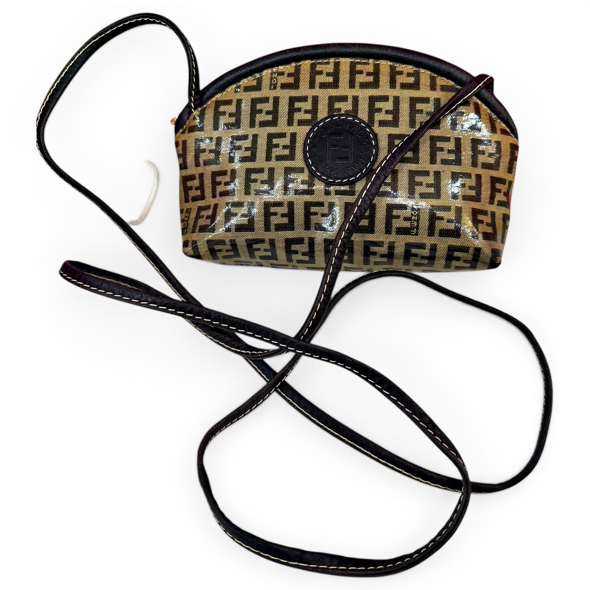 Patent leather mini bag
