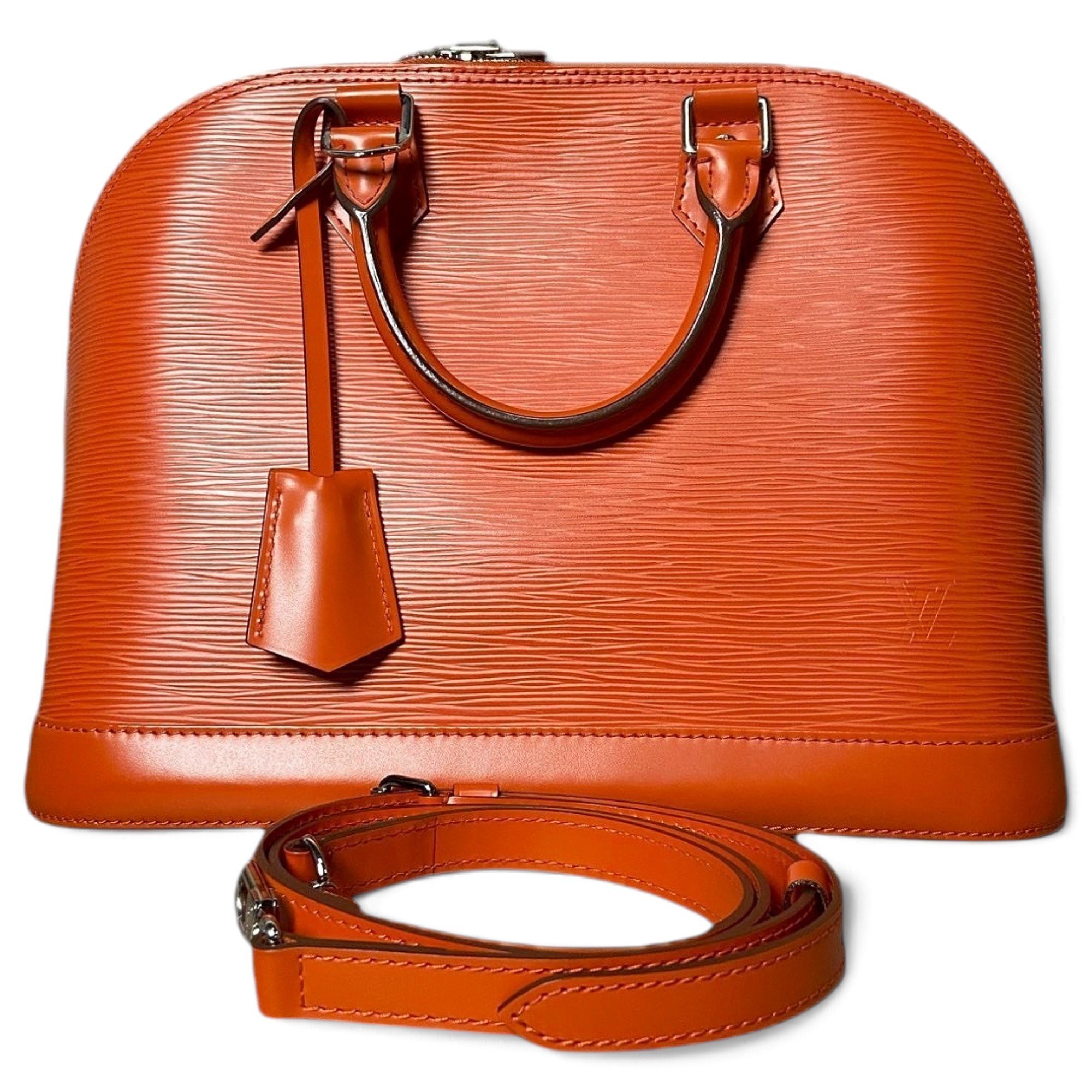 Alma leather handbag
