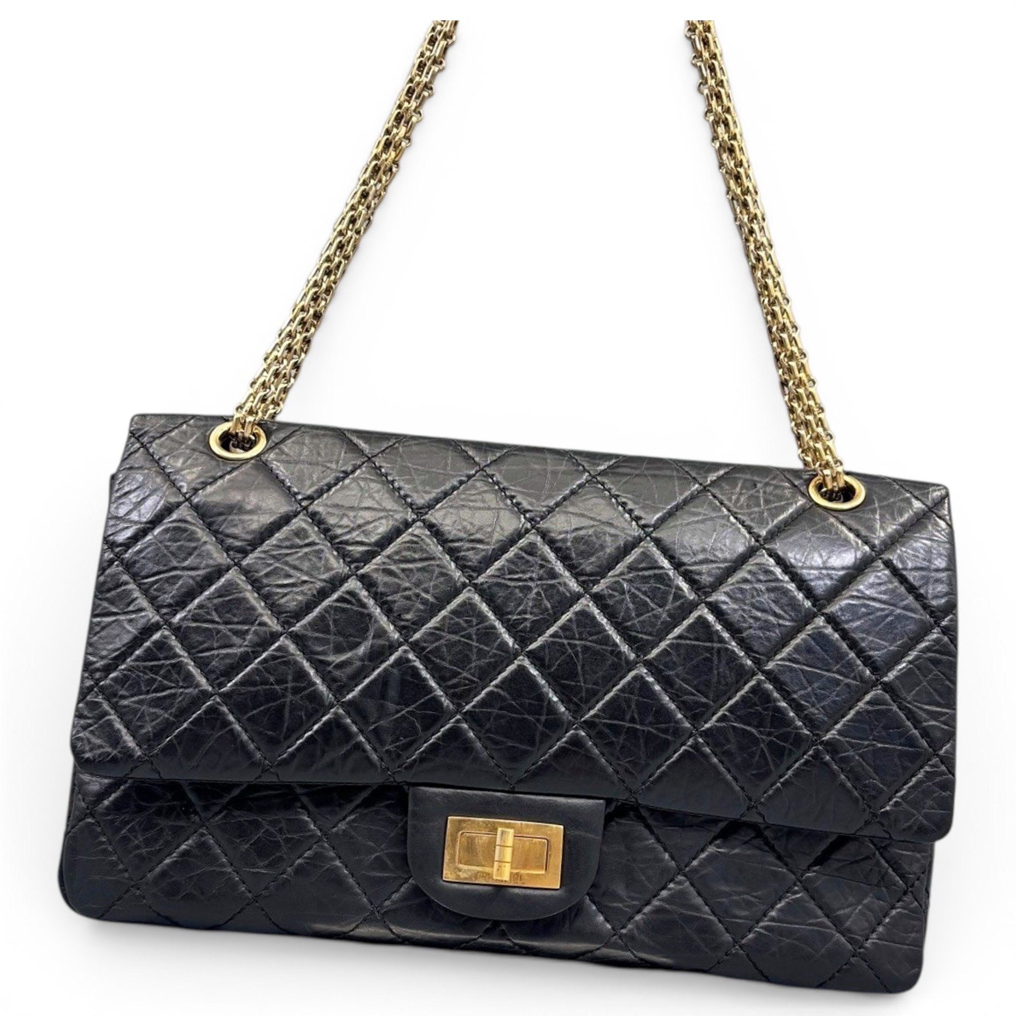 2.55 leather handbag