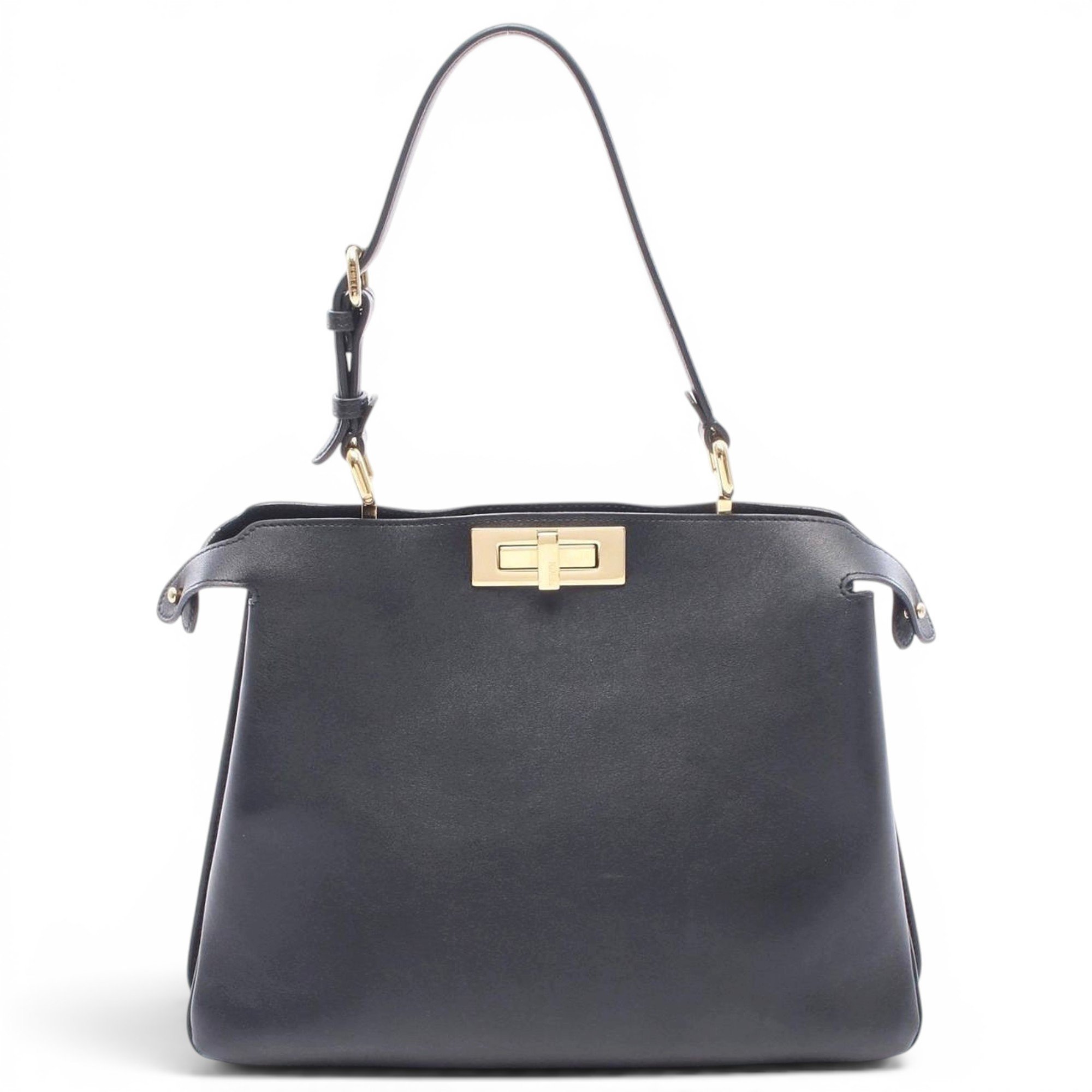 Peekaboo leather handbag
