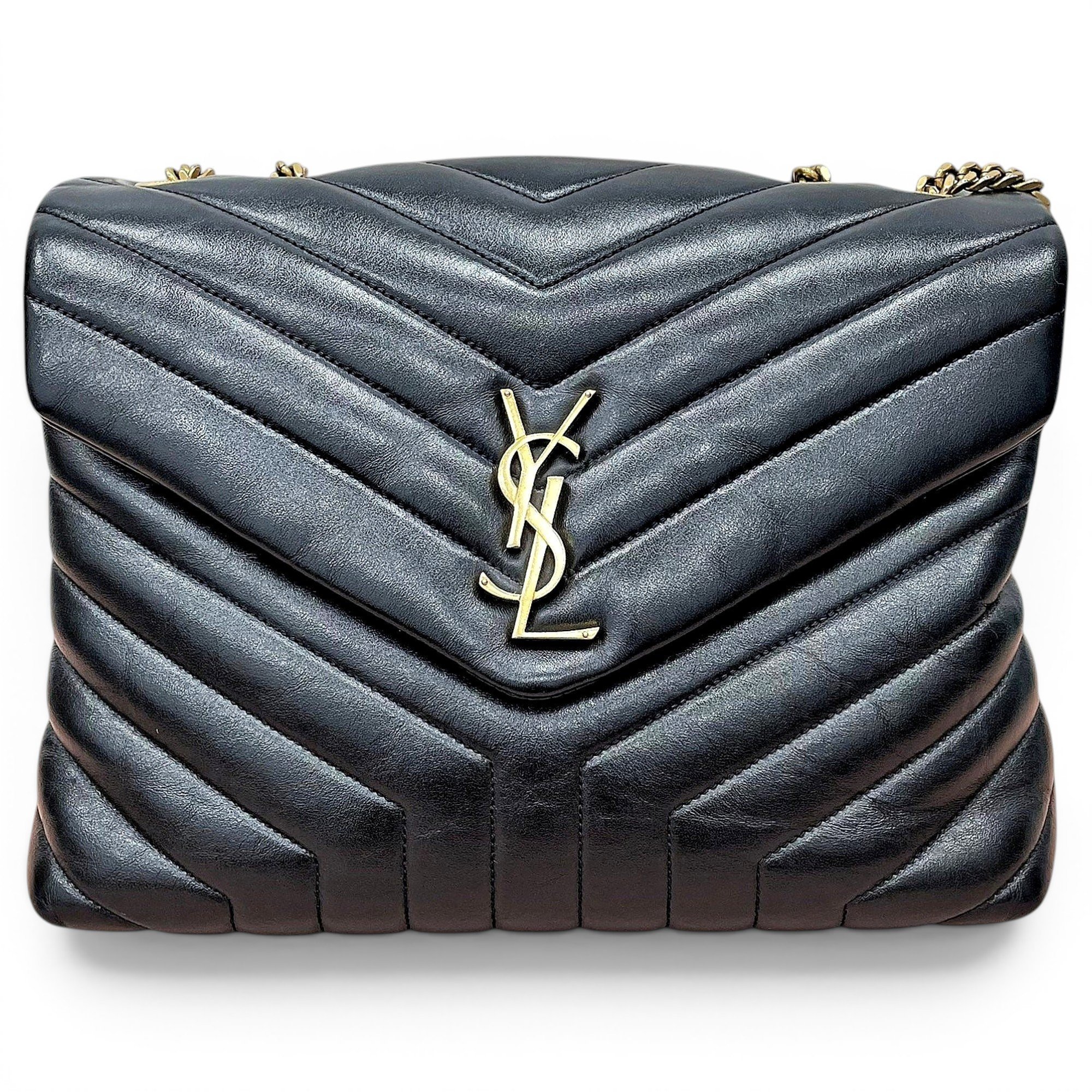 Loulou leather handbag