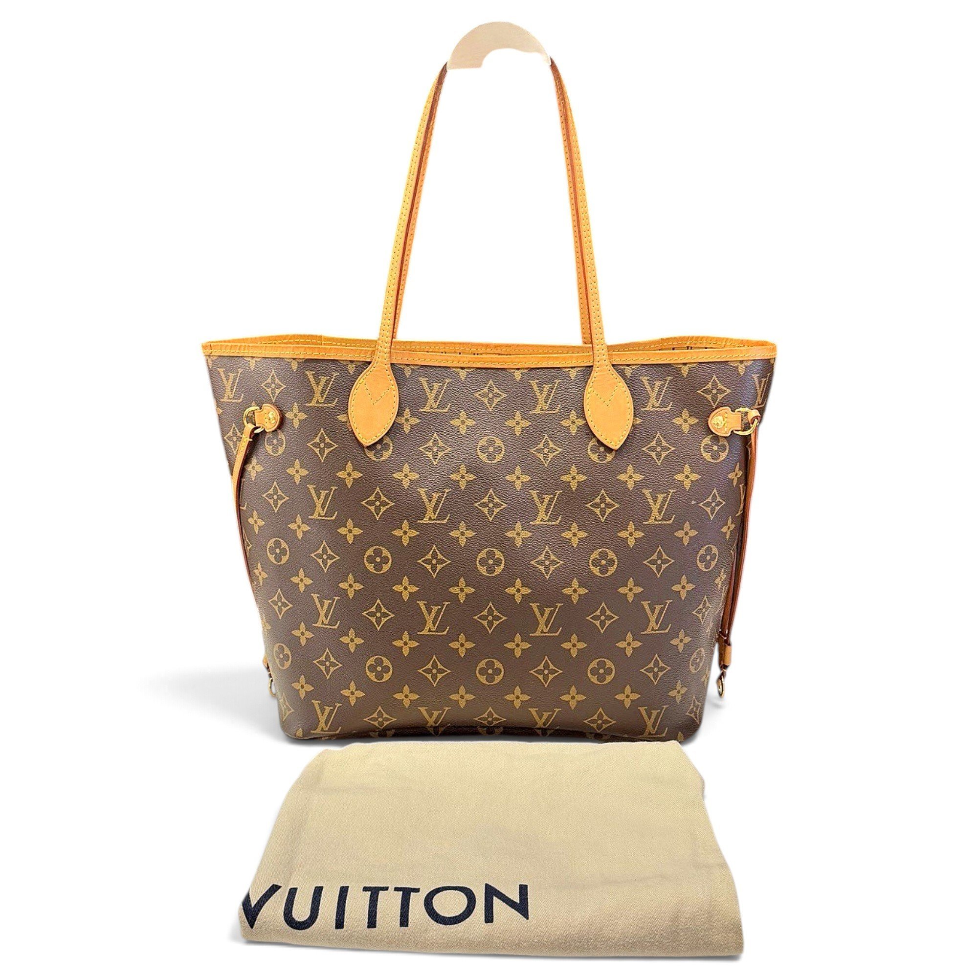 Neverfull leather tote